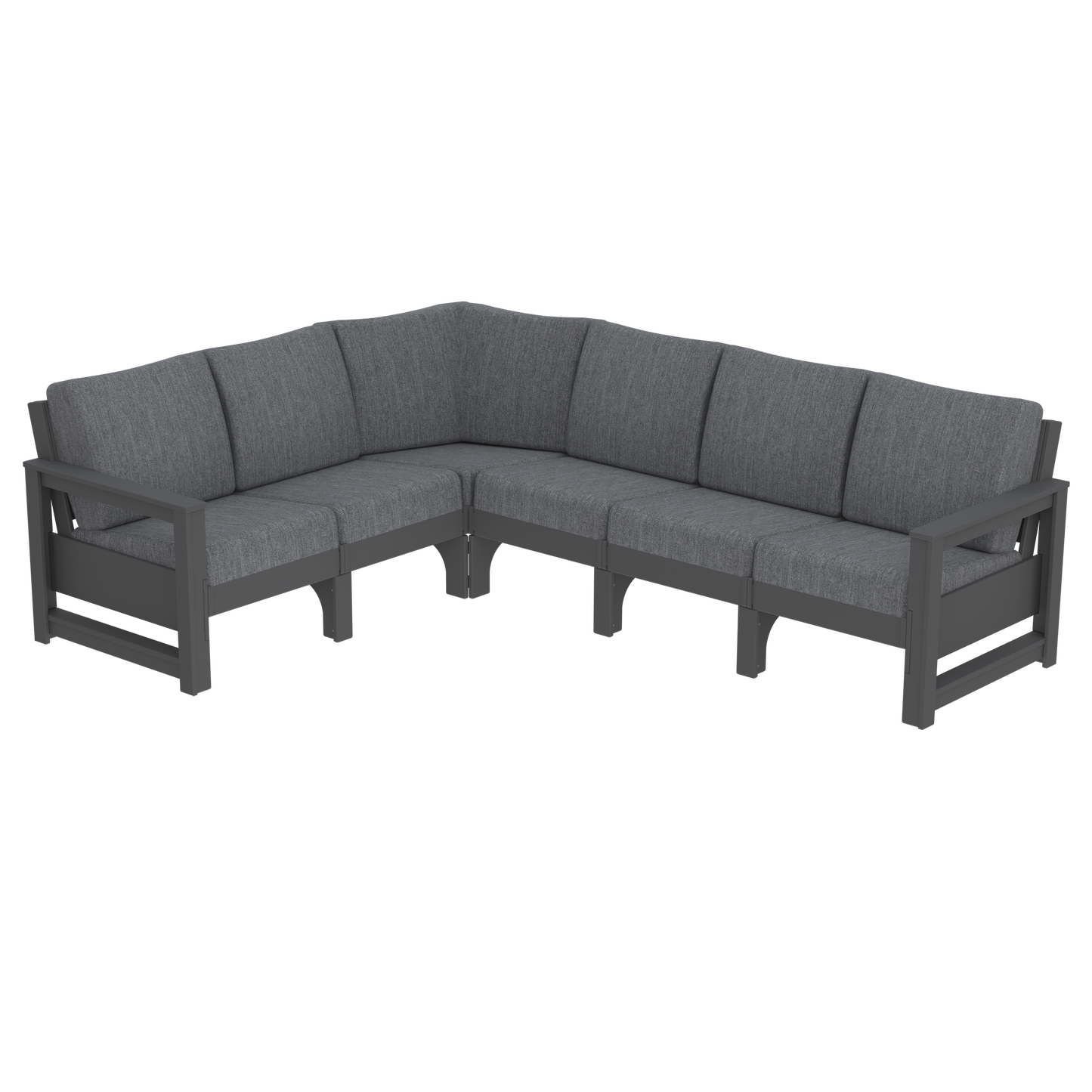 Modern Outdoor 6 Seater Sectional