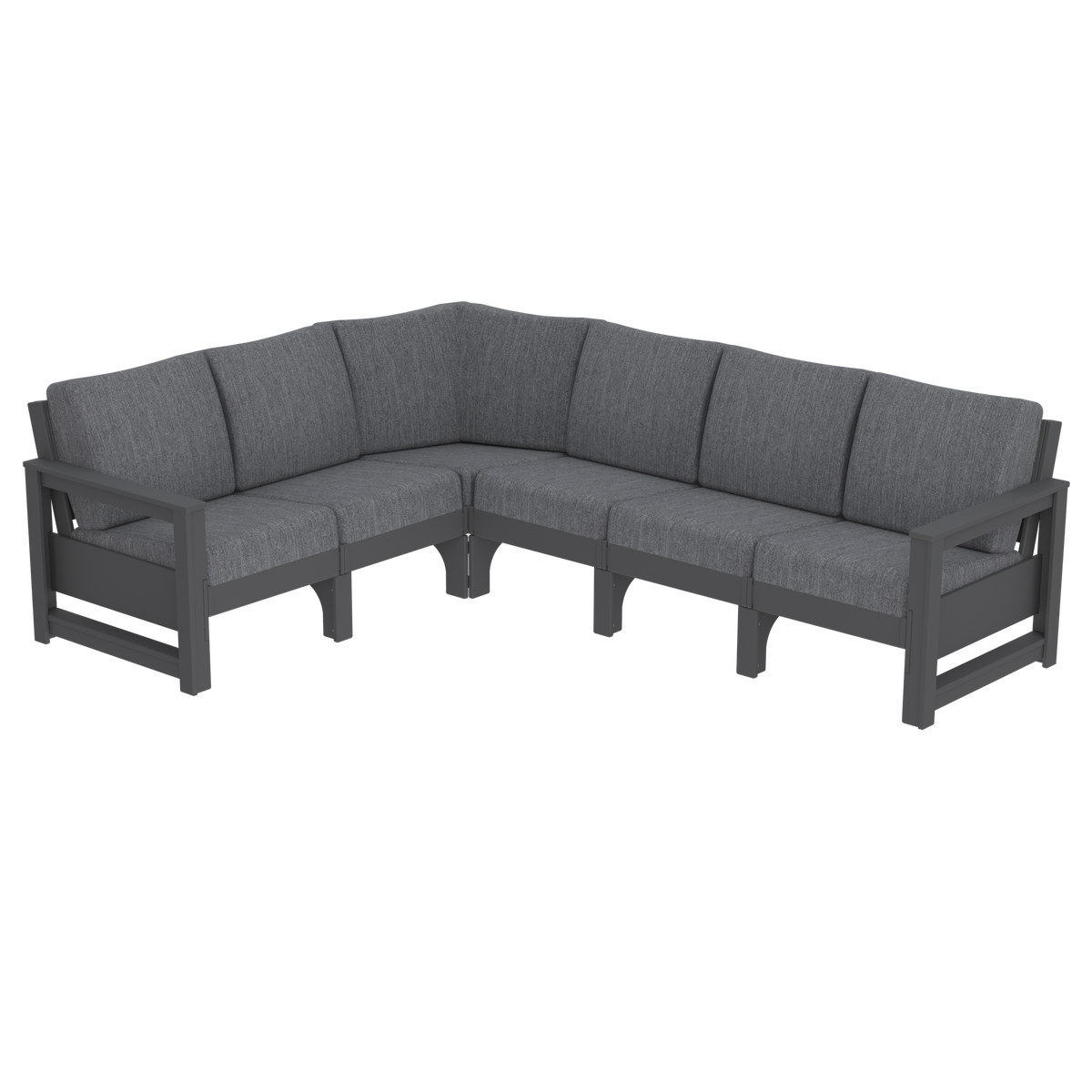 Modern Outdoor 6 Seater Sectional