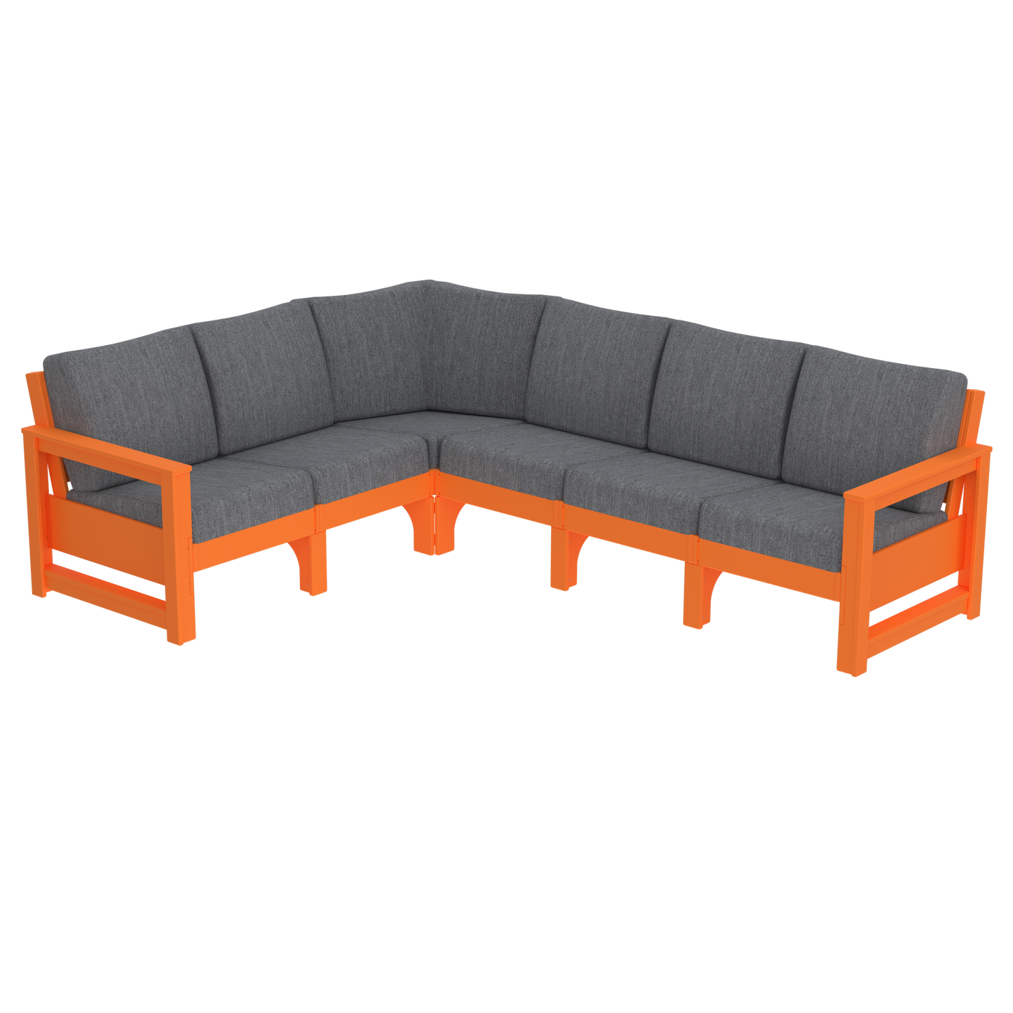 Modern Outdoor 6 Seater Sectional