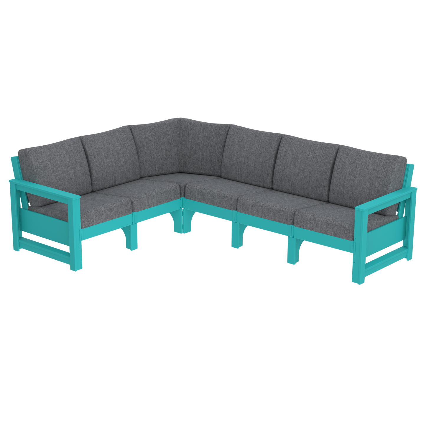Modern Outdoor 6 Seater Sectional