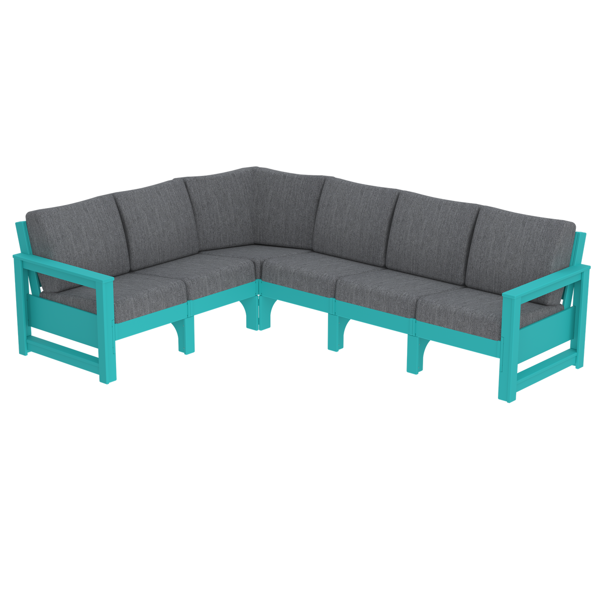 Modern Outdoor 6 Seater Sectional