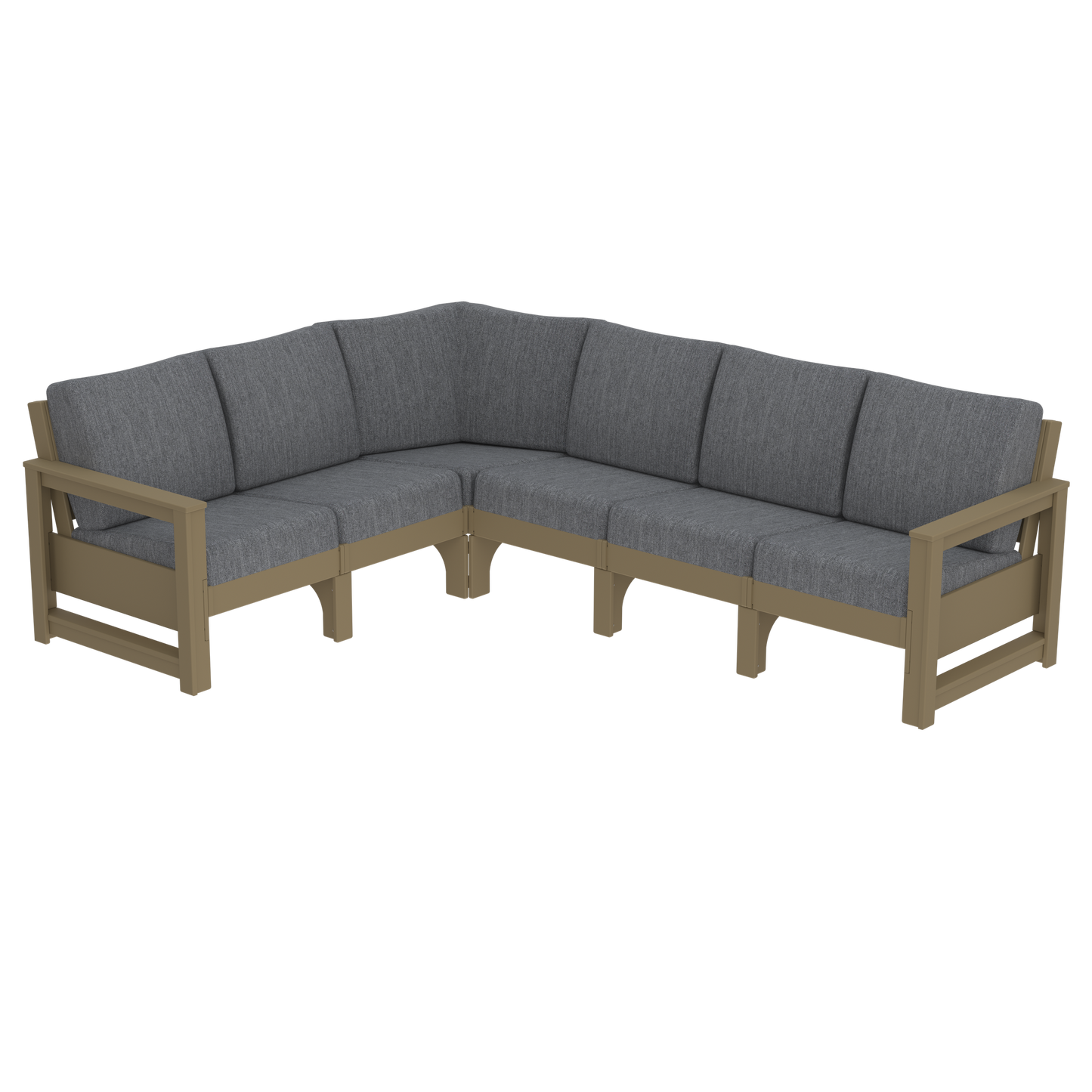 Modern Outdoor 6 Seater Sectional