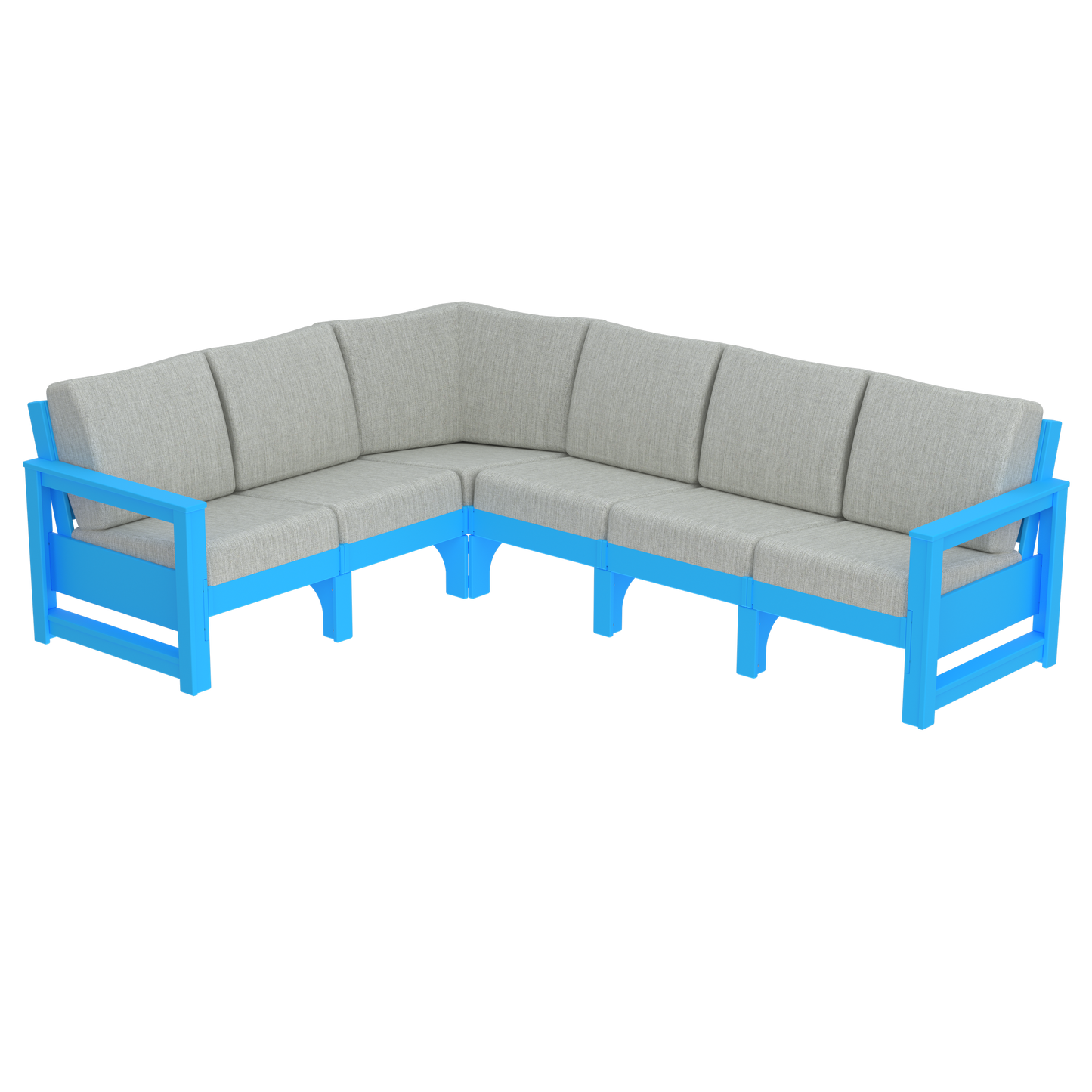 Modern Outdoor 6 Seater Sectional