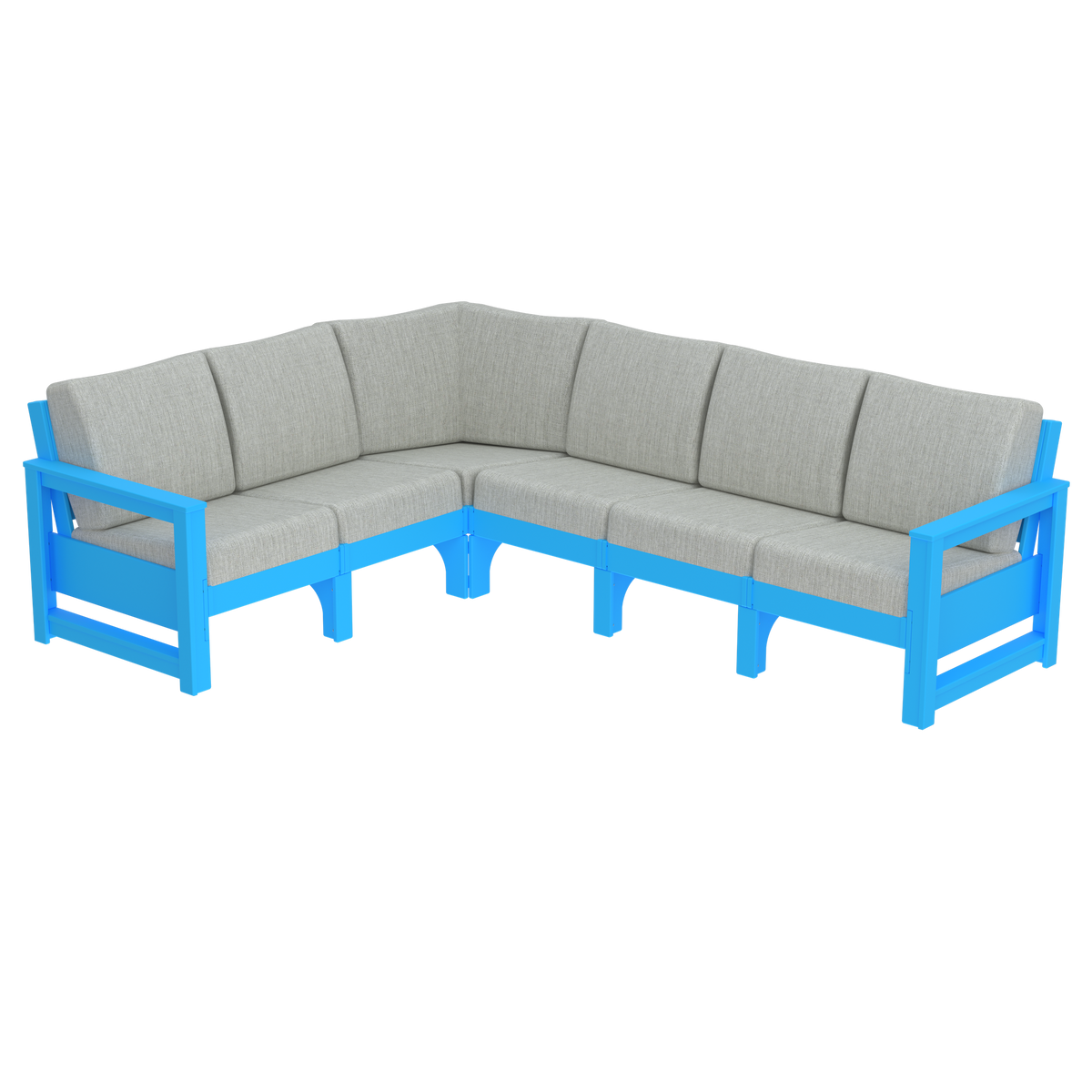 Modern Outdoor 6 Seater Sectional