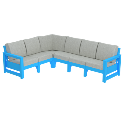Modern Outdoor 6 Seater Sectional