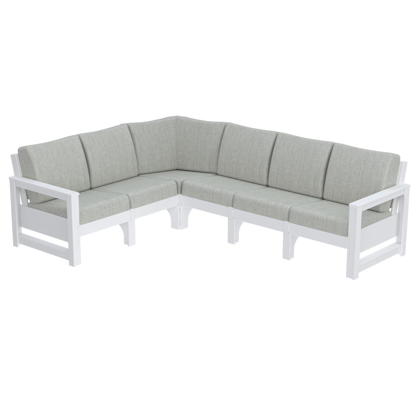 Modern Outdoor 6 Seater Sectional