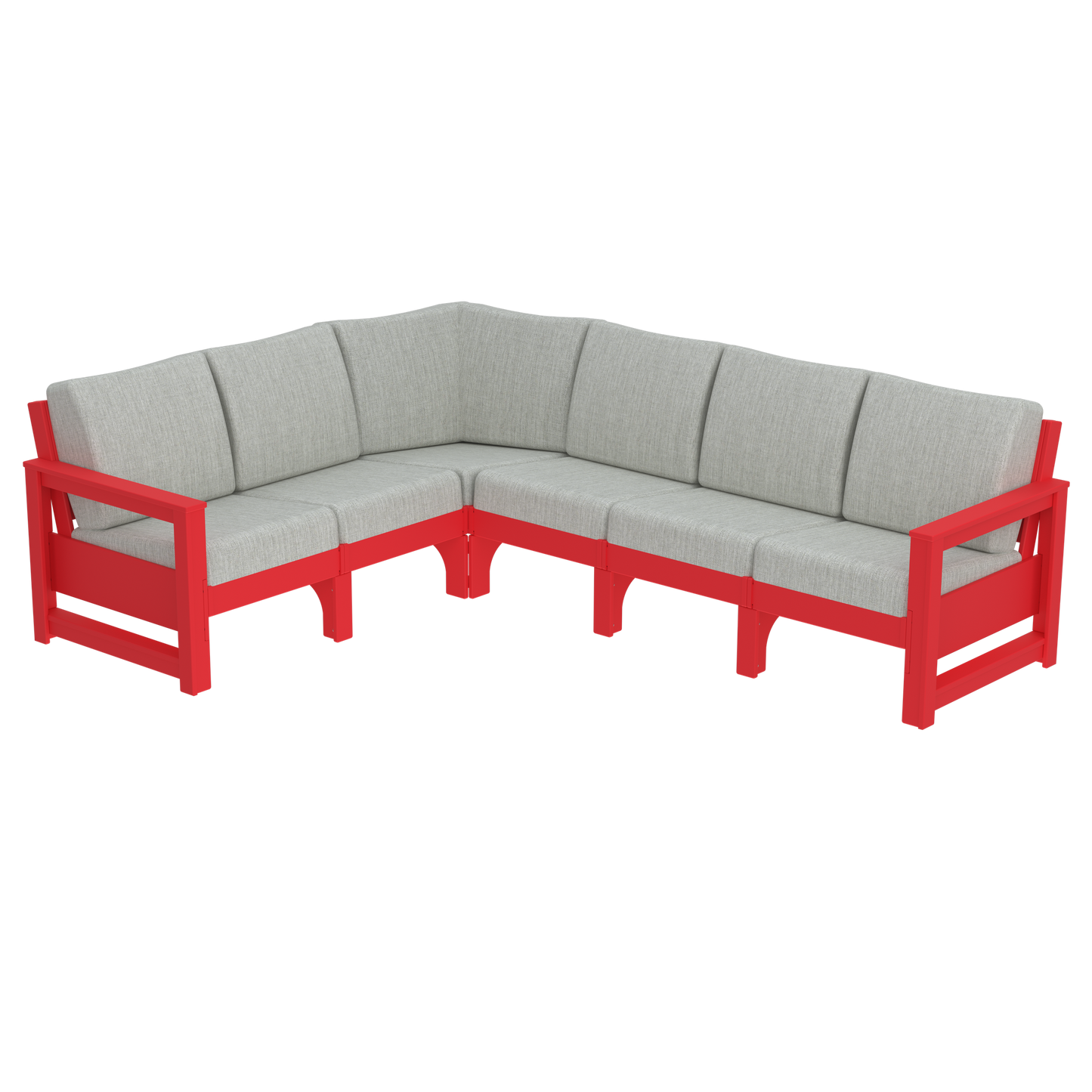 Modern Outdoor 6 Seater Sectional