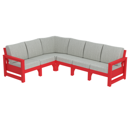 Modern Outdoor 6 Seater Sectional