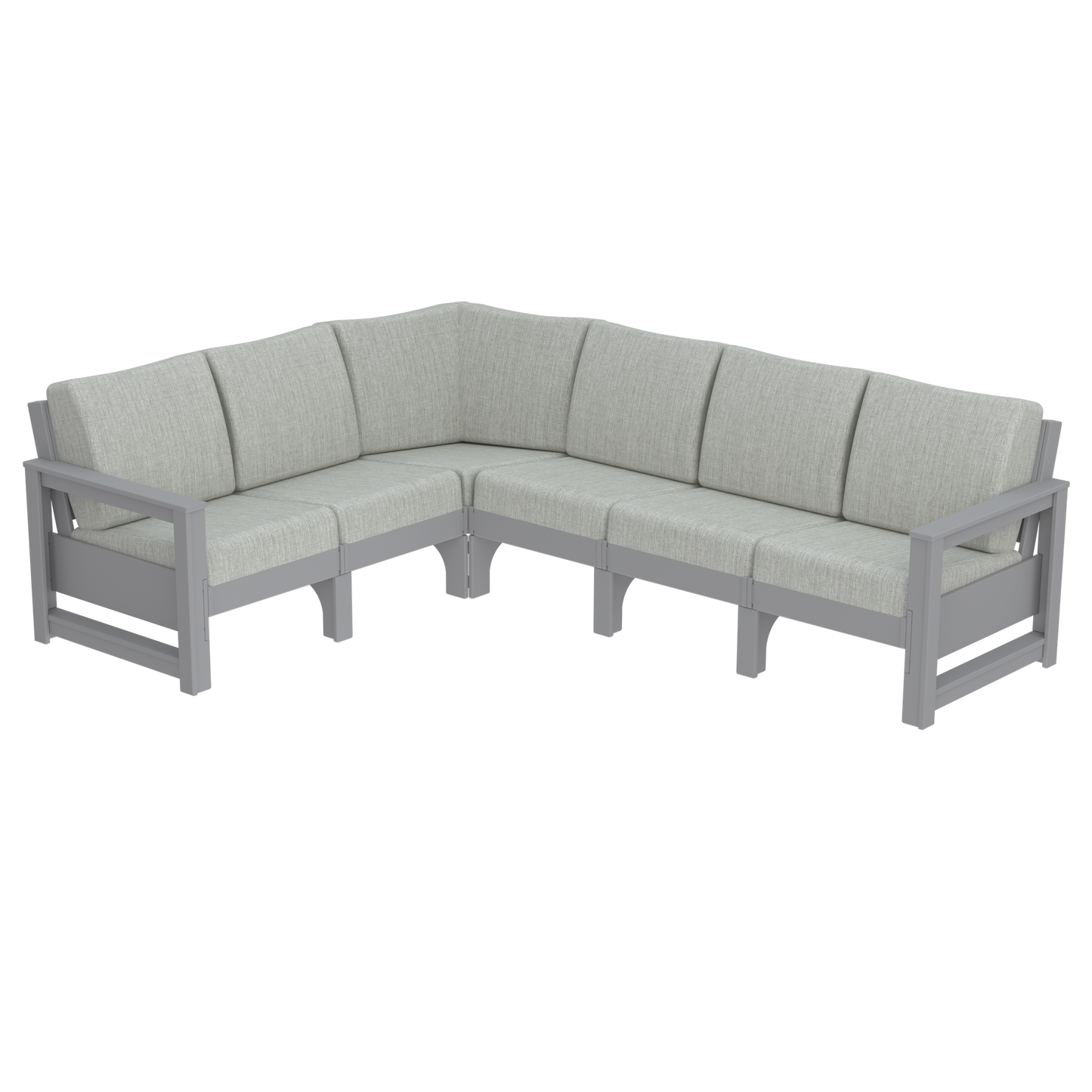 Modern Outdoor 6 Seater Sectional