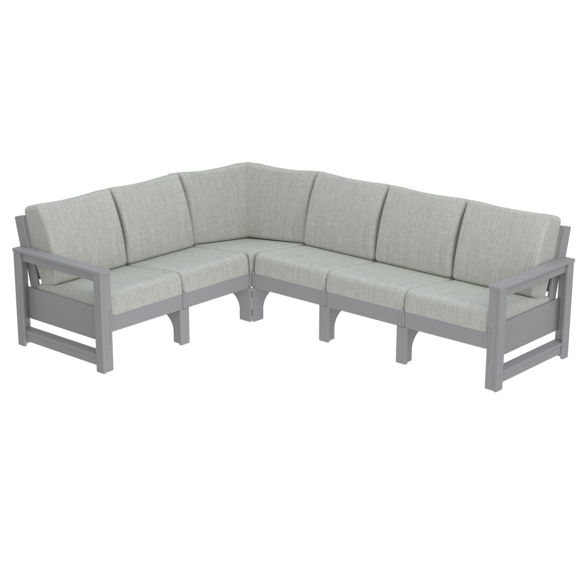 Modern Outdoor 6 Seater Sectional