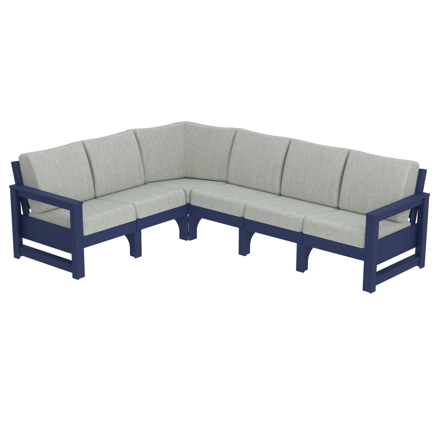 Modern Outdoor 6 Seater Sectional