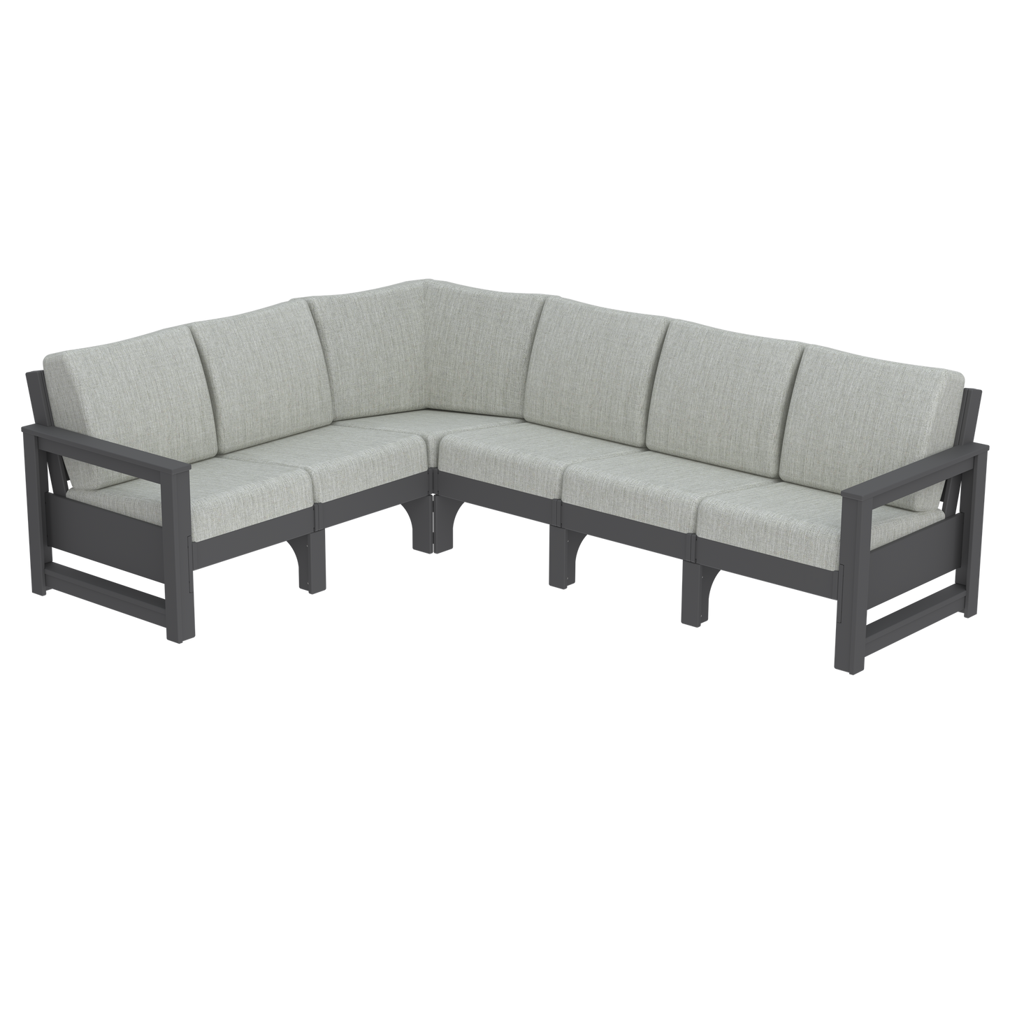 Modern Outdoor 6 Seater Sectional