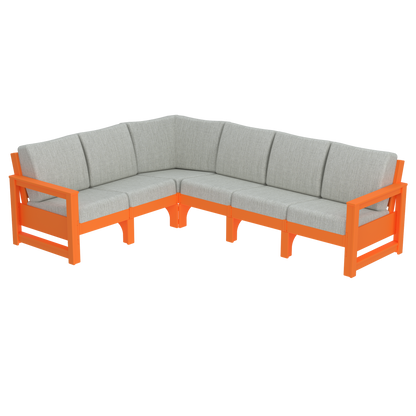 Modern Outdoor 6 Seater Sectional