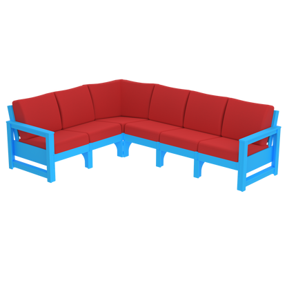 Modern Outdoor 6 Seater Sectional