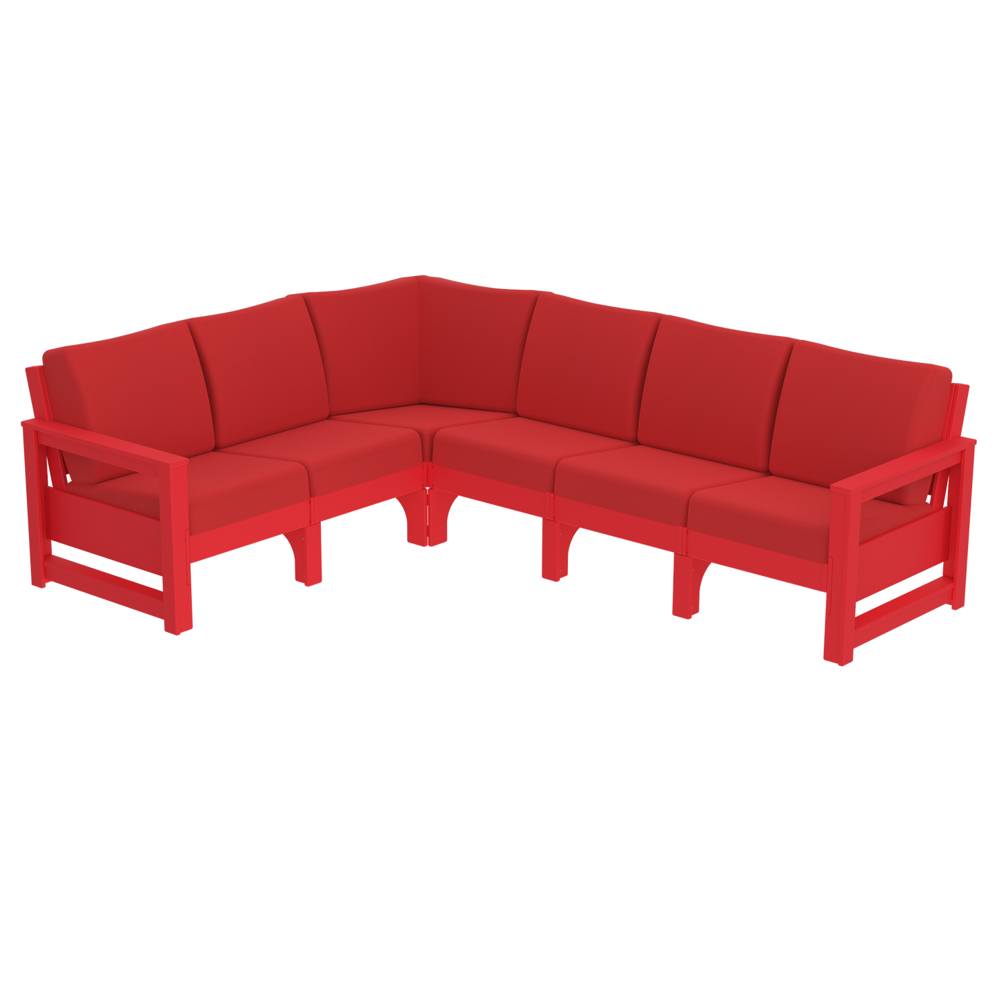 Modern Outdoor 6 Seater Sectional