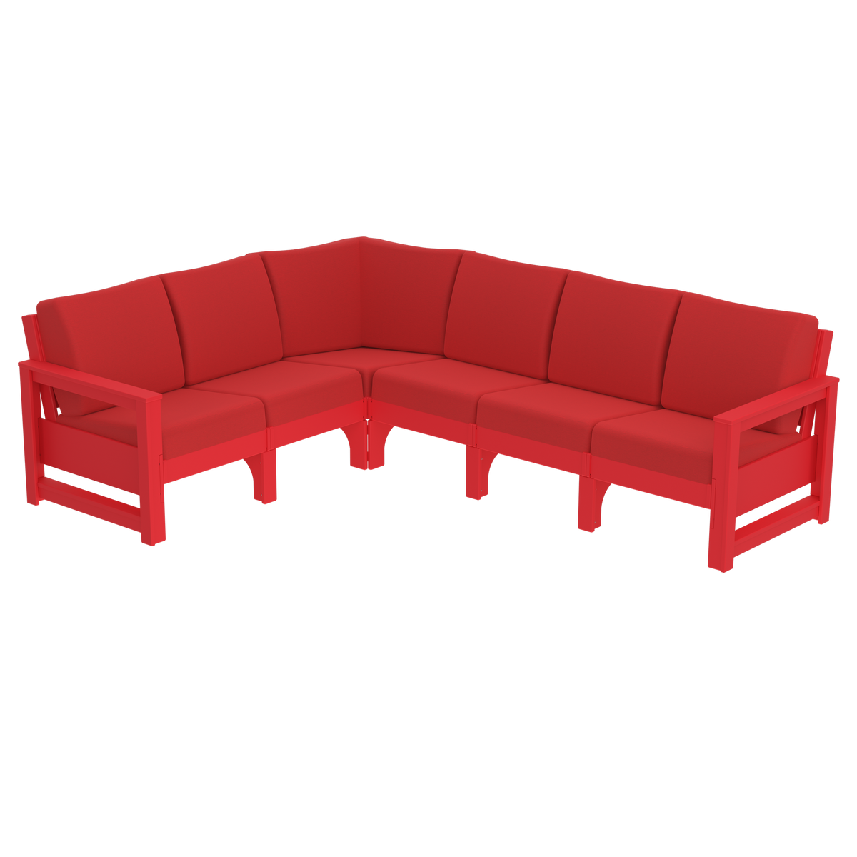 Modern Outdoor 6 Seater Sectional