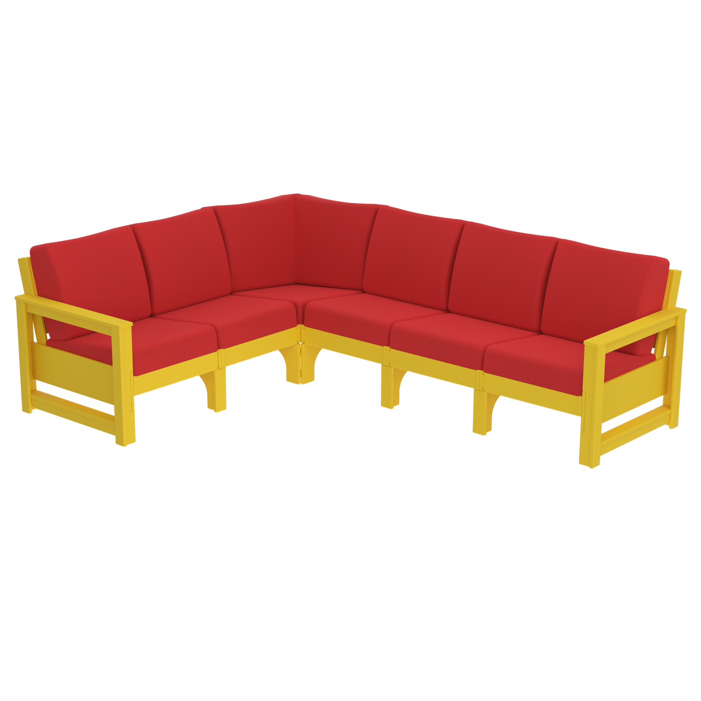 Modern Outdoor 6 Seater Sectional