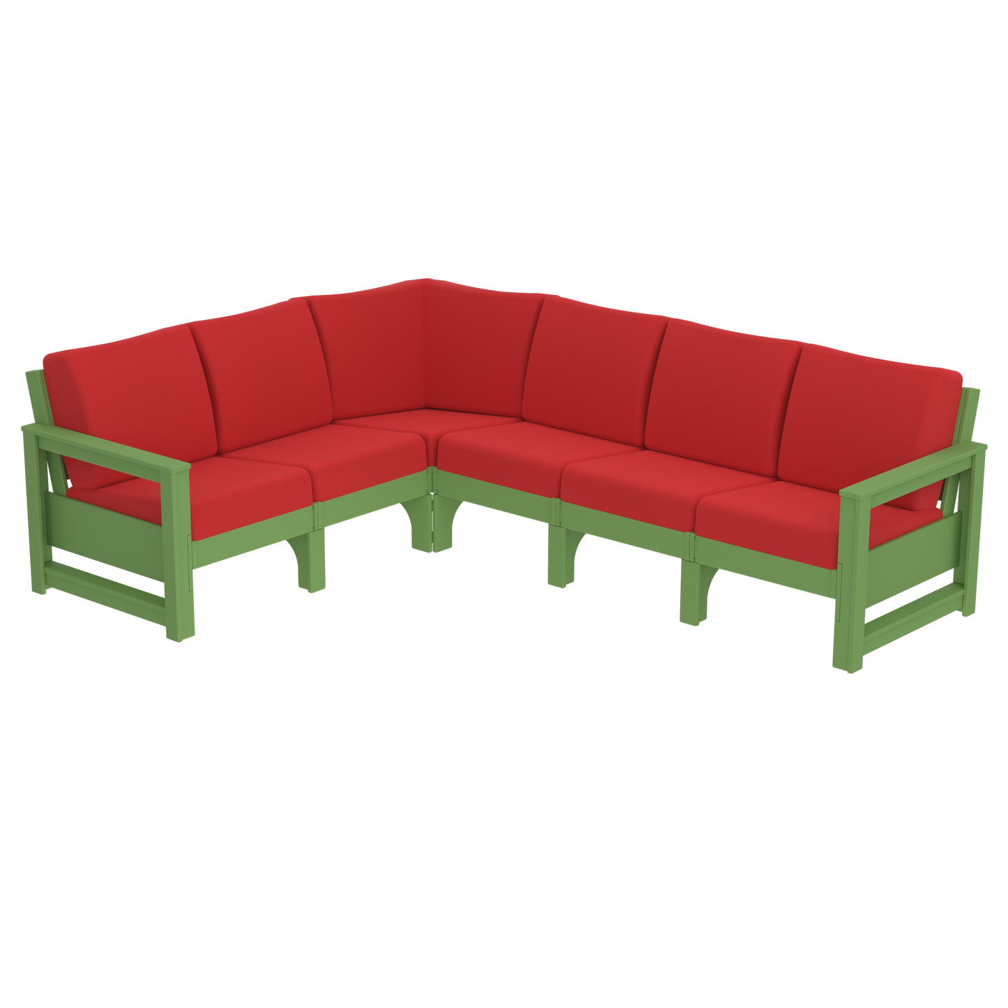 Modern Outdoor 6 Seater Sectional