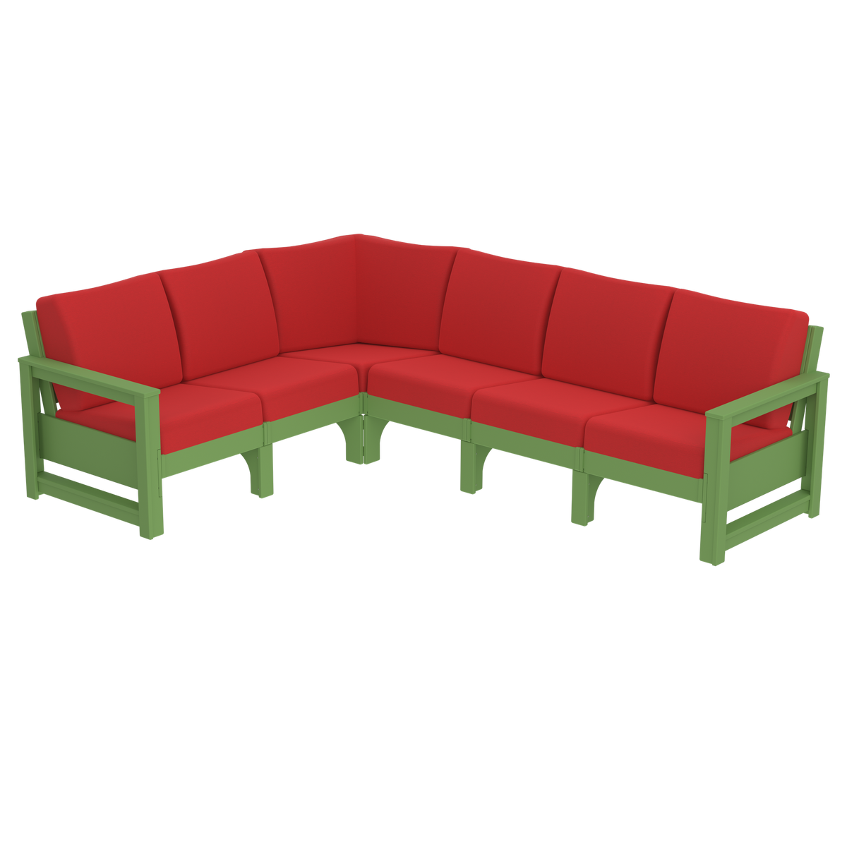 Modern Outdoor 6 Seater Sectional