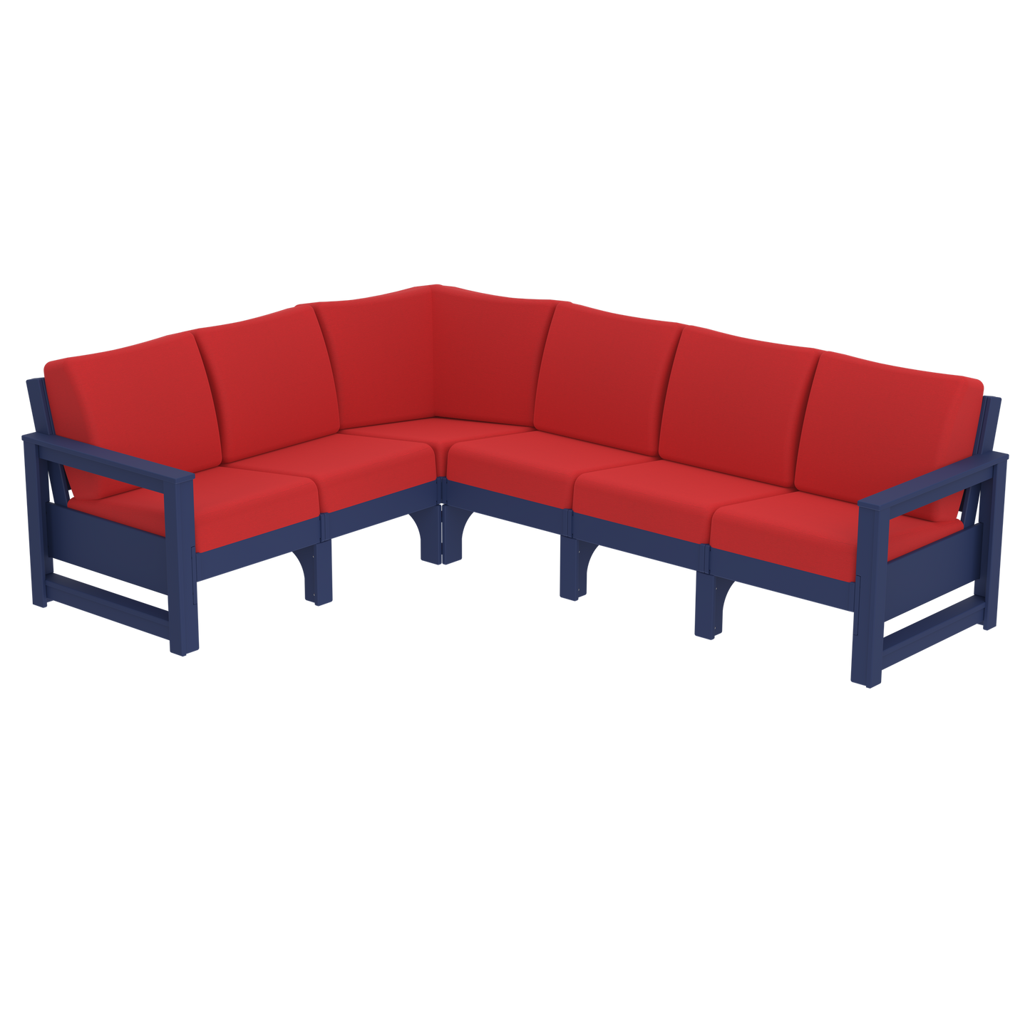 Modern Outdoor 6 Seater Sectional