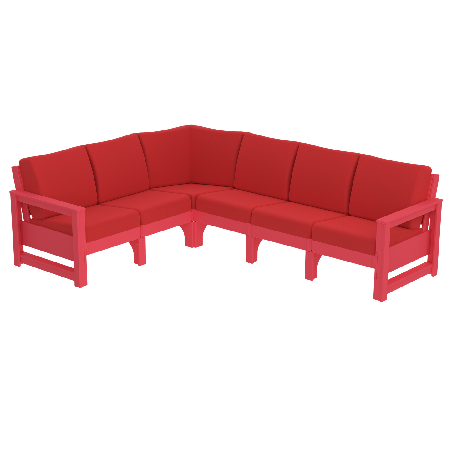 Modern Outdoor 6 Seater Sectional