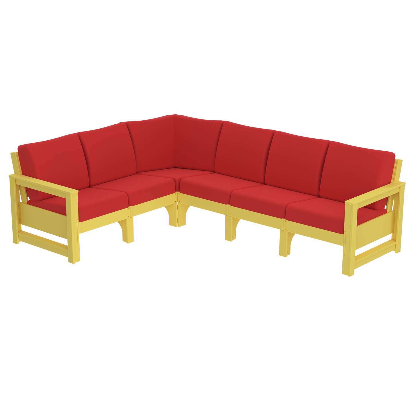 Modern Outdoor 6 Seater Sectional