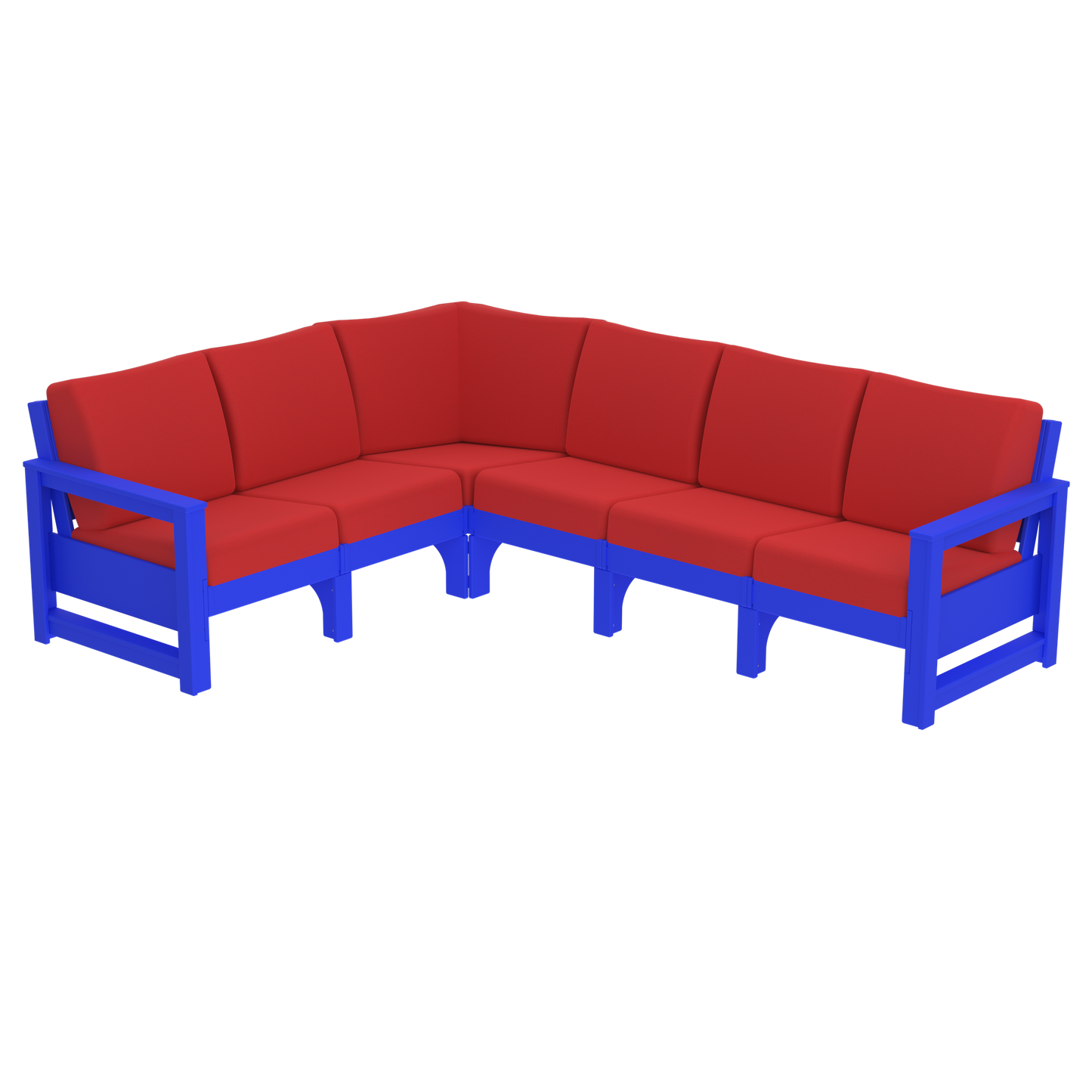 Modern Outdoor 6 Seater Sectional