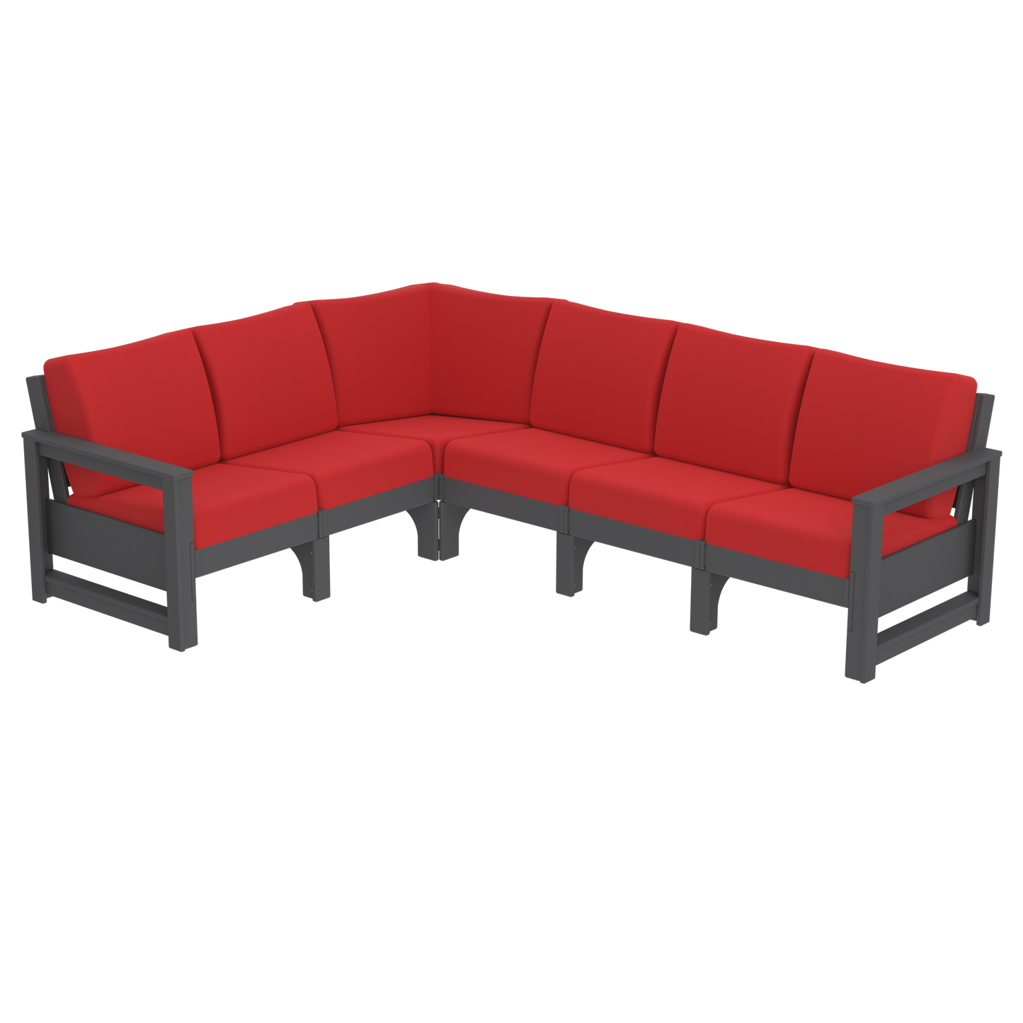 Modern Outdoor 6 Seater Sectional