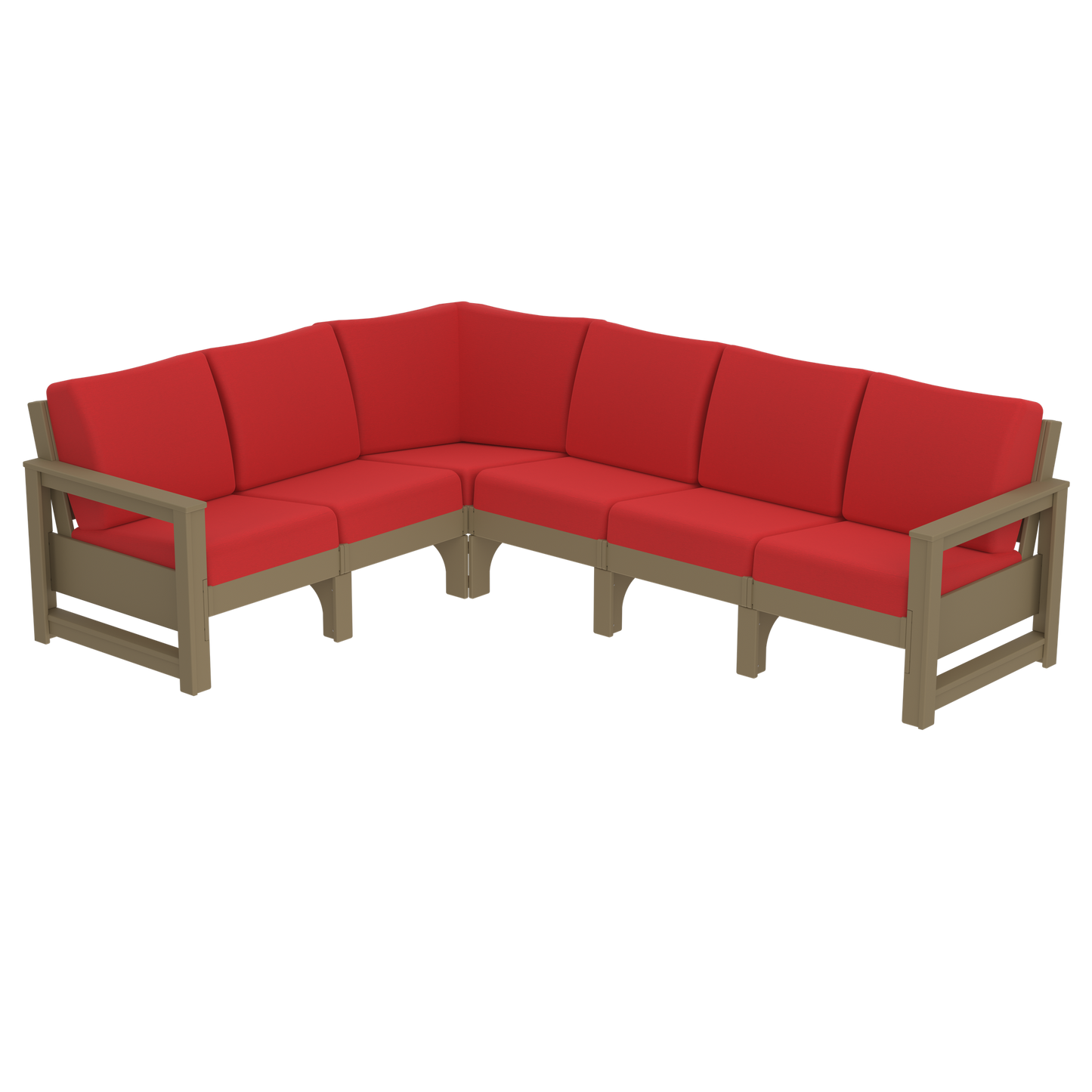 Modern Outdoor 6 Seater Sectional