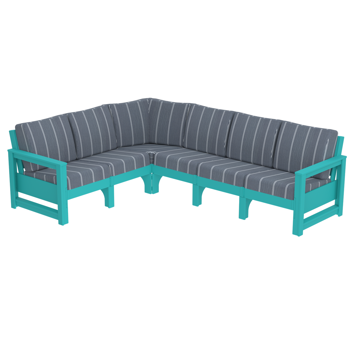 Modern Outdoor 6 Seater Sectional