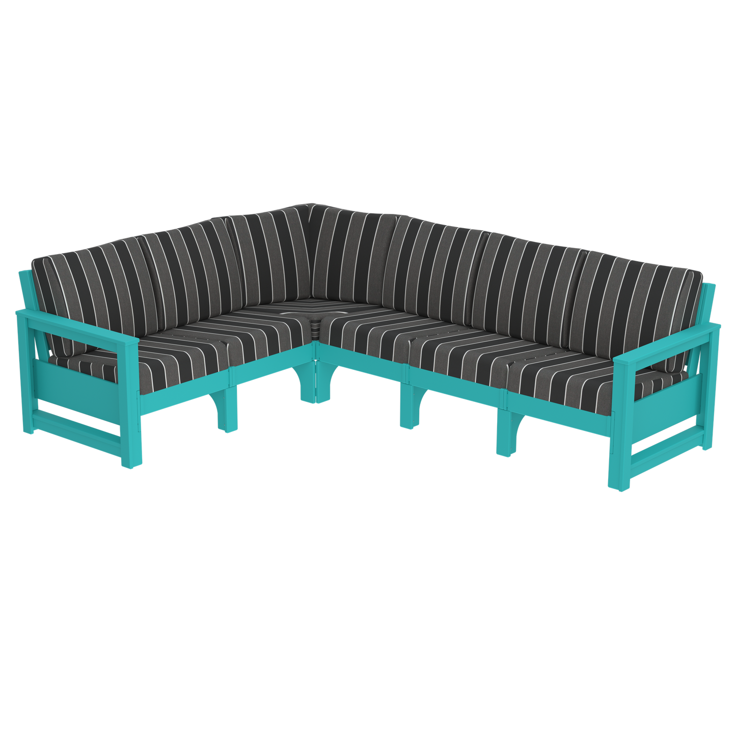 Modern Outdoor 6 Seater Sectional