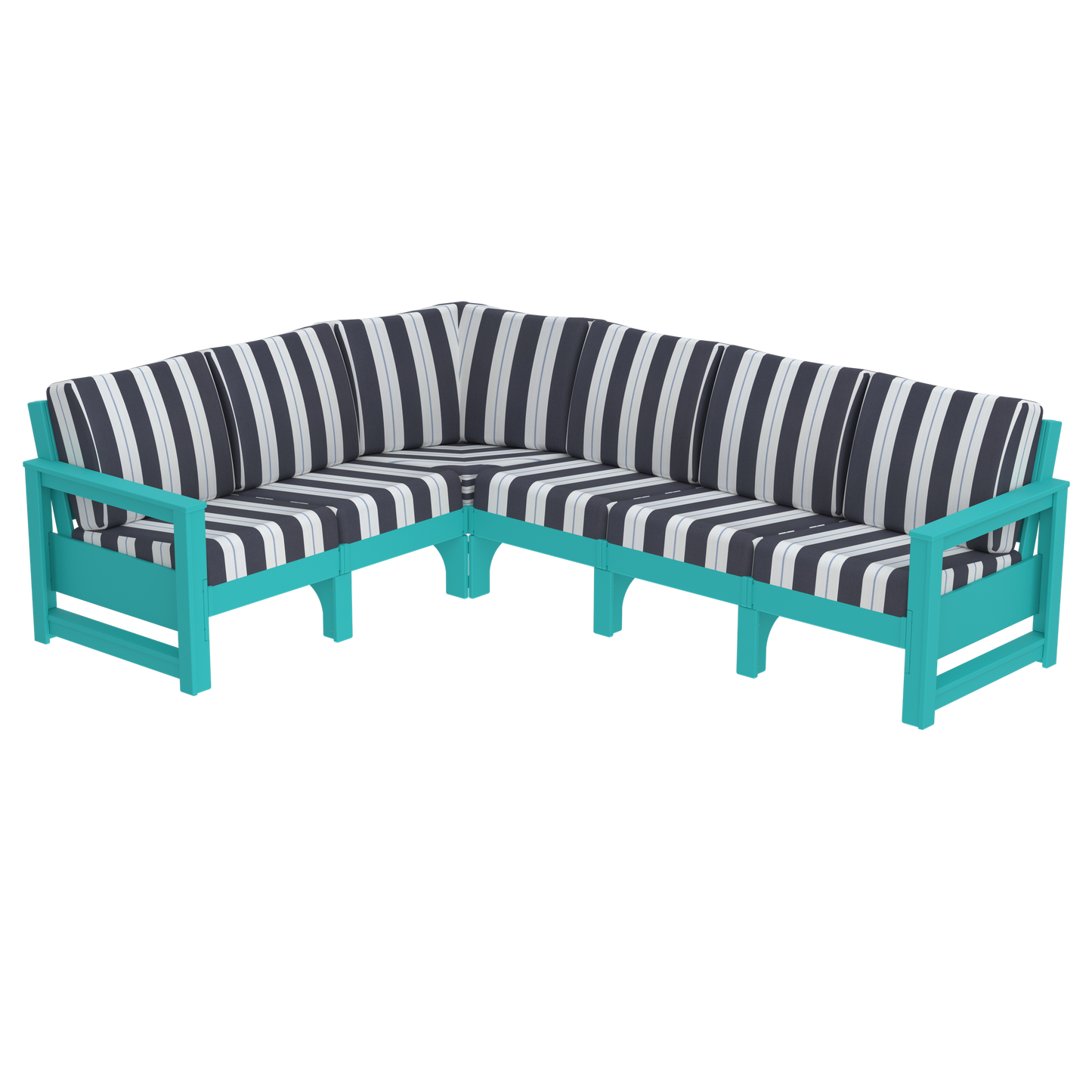 Modern Outdoor 6 Seater Sectional
