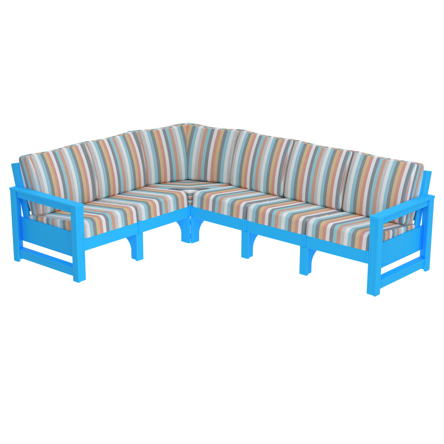 Modern Outdoor 6 Seater Sectional