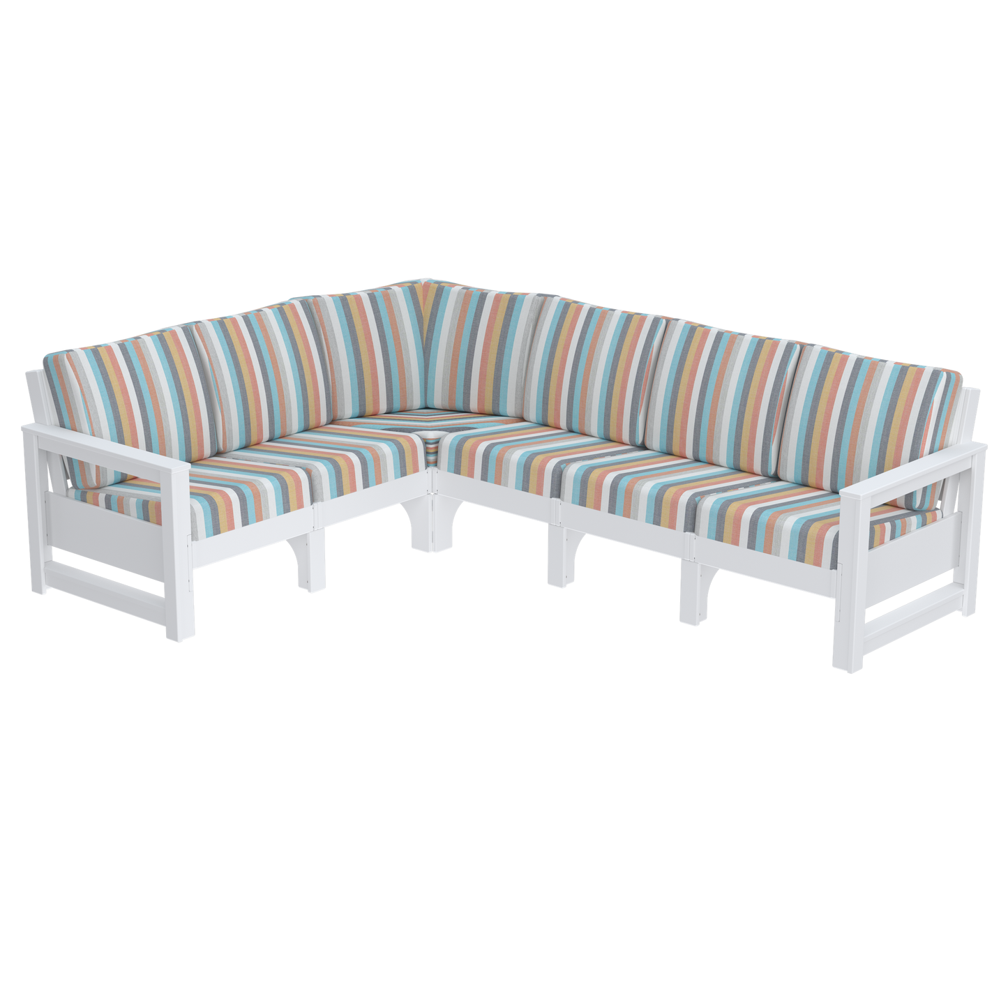 Modern Outdoor 6 Seater Sectional