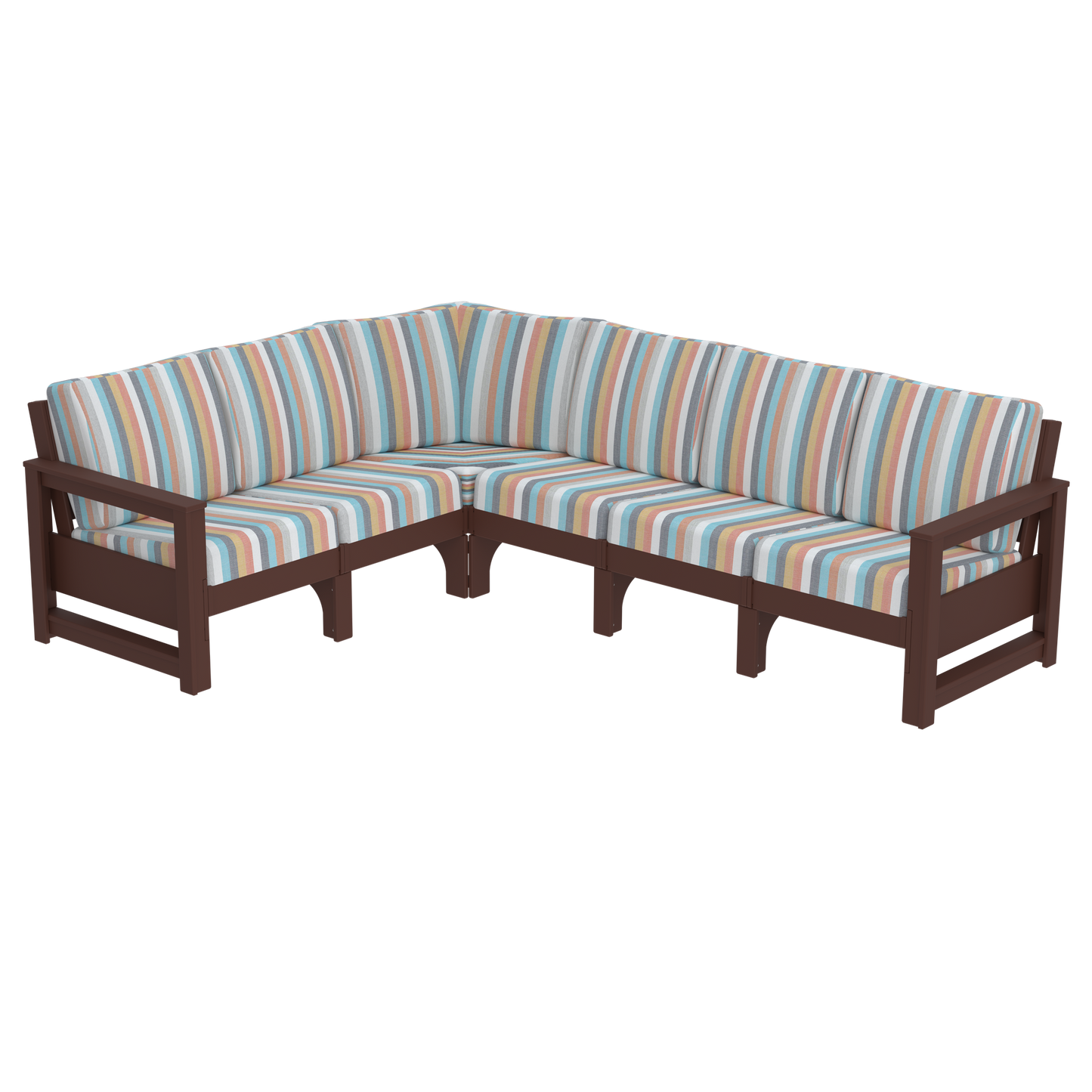 Modern Outdoor 6 Seater Sectional