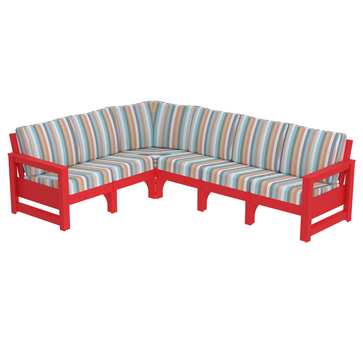 Modern Outdoor 6 Seater Sectional