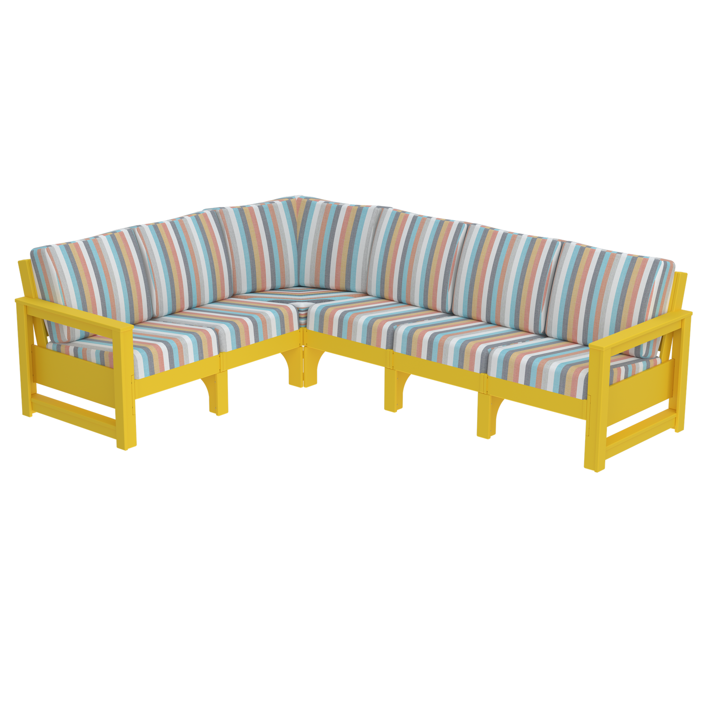 Modern Outdoor 6 Seater Sectional