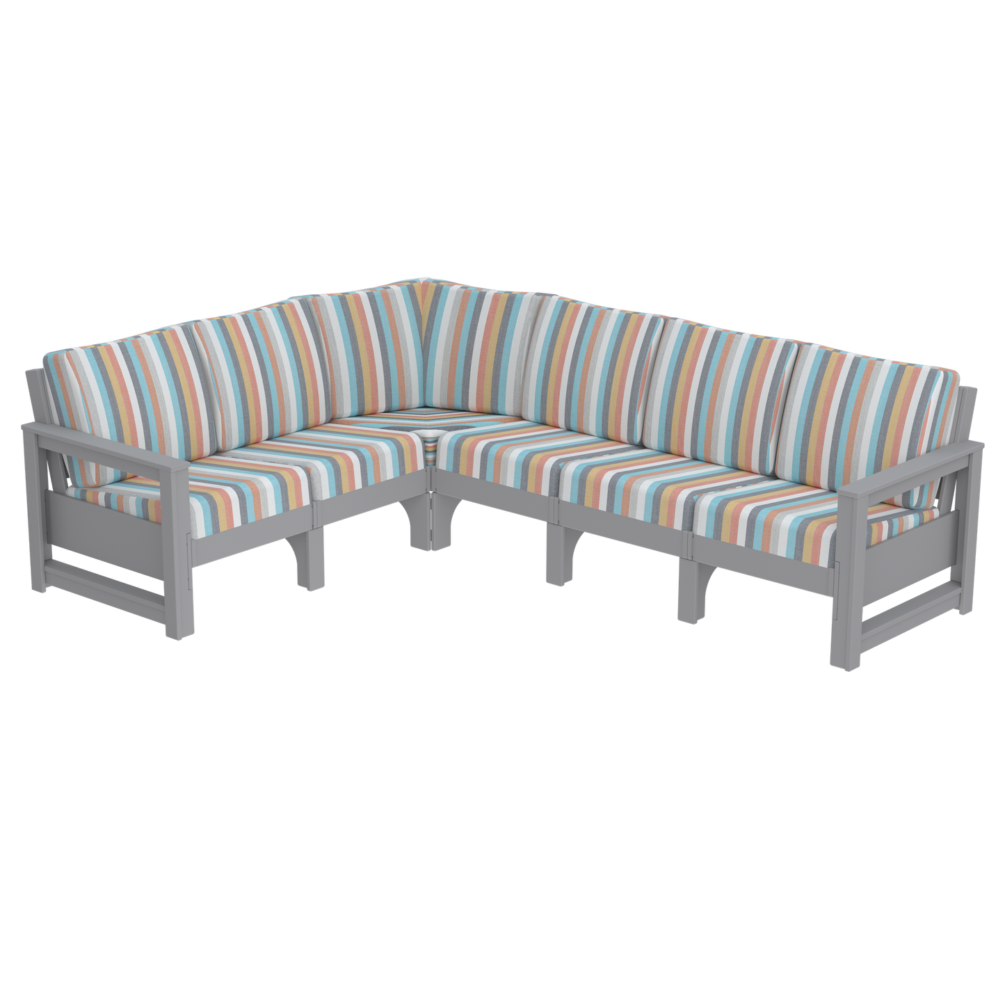 Modern Outdoor 6 Seater Sectional