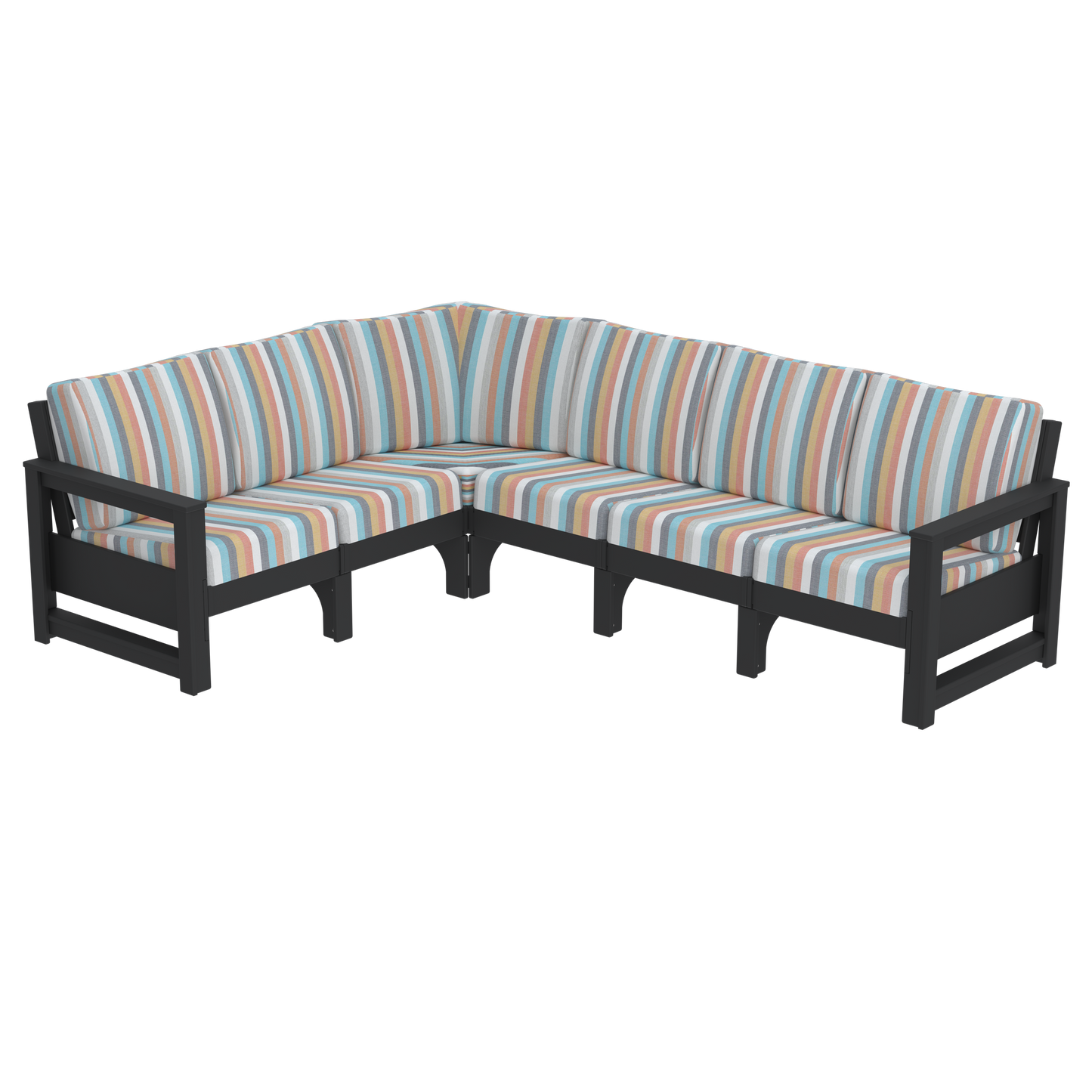 Modern Outdoor 6 Seater Sectional