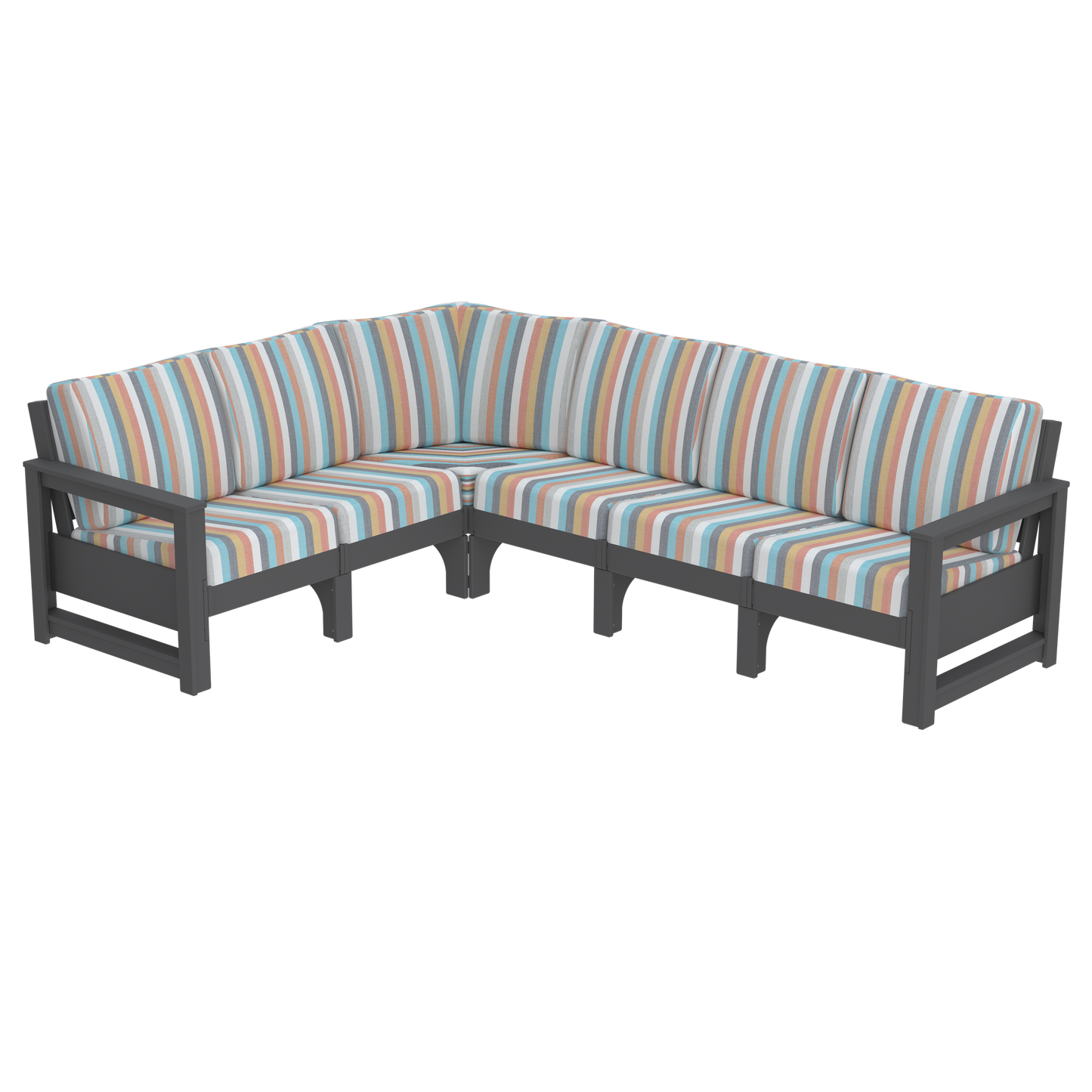 Modern Outdoor 6 Seater Sectional