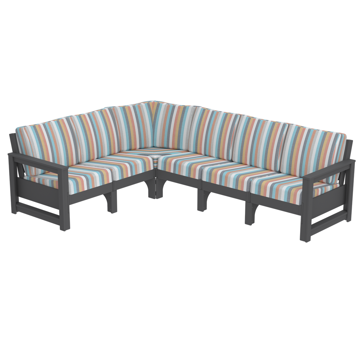 Modern Outdoor 6 Seater Sectional