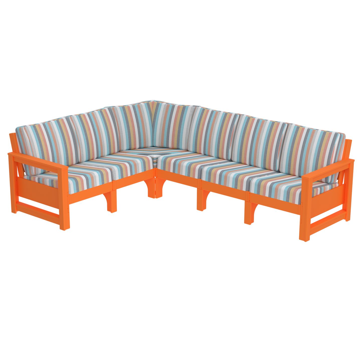 Modern Outdoor 6 Seater Sectional
