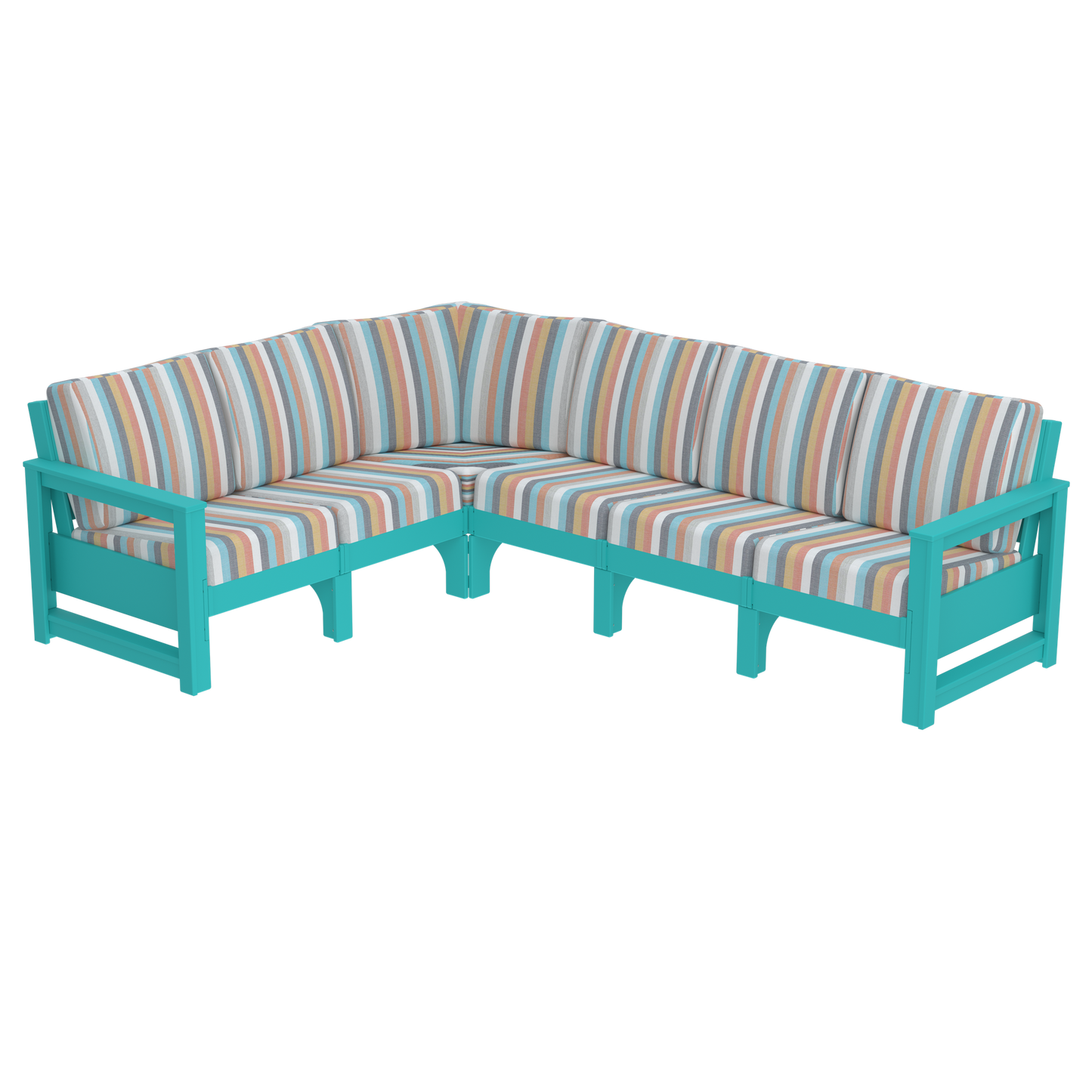Modern Outdoor 6 Seater Sectional