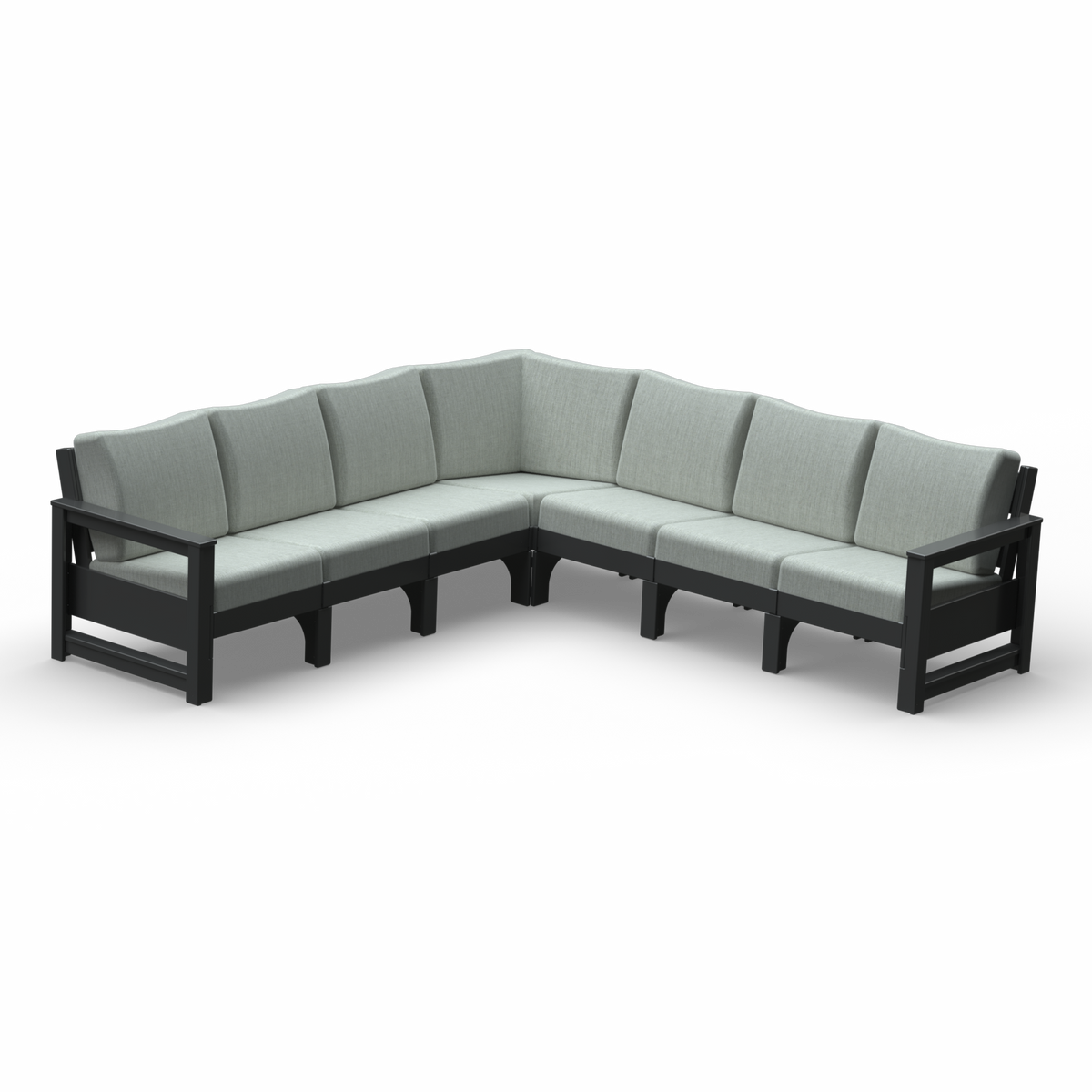 Modern Outdoor 7 Seater Sectional