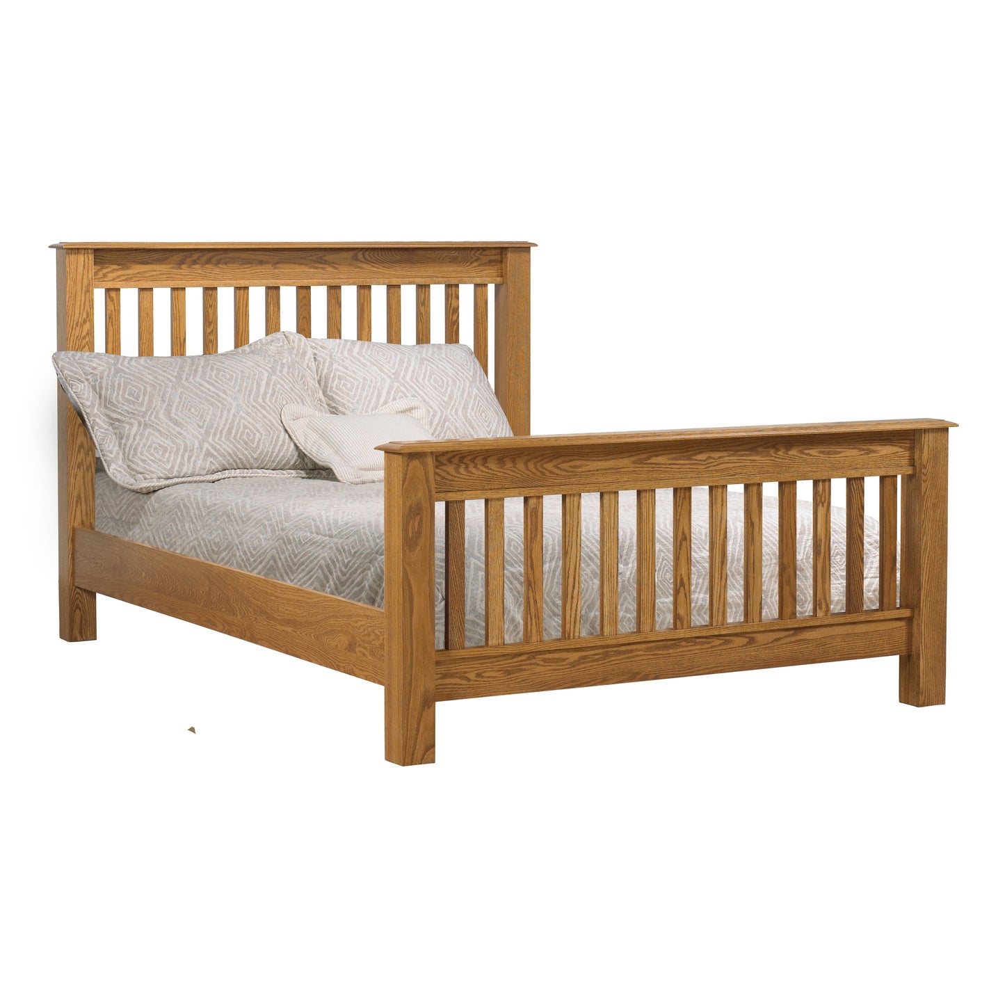 Country Lane Queen Slat Bed