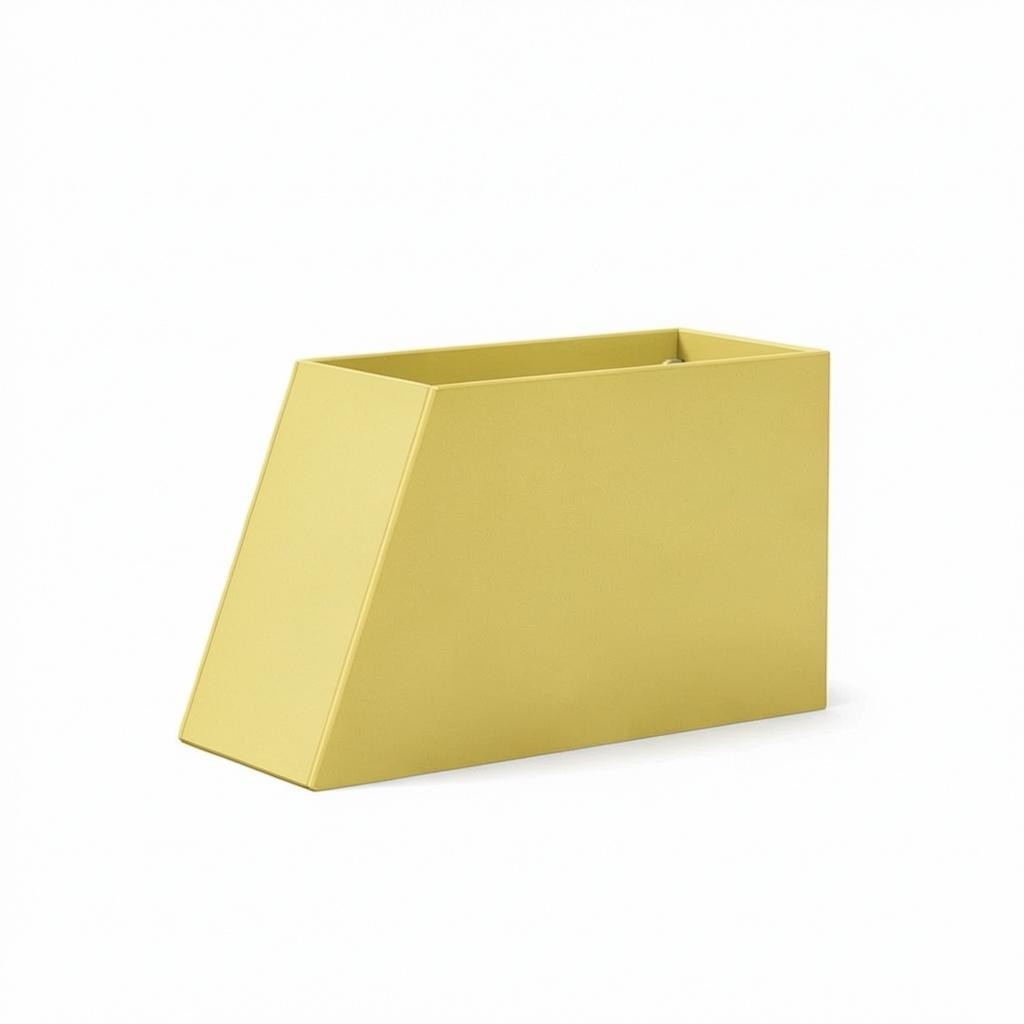 Modern Outdoor Slope Planter Box 18"H