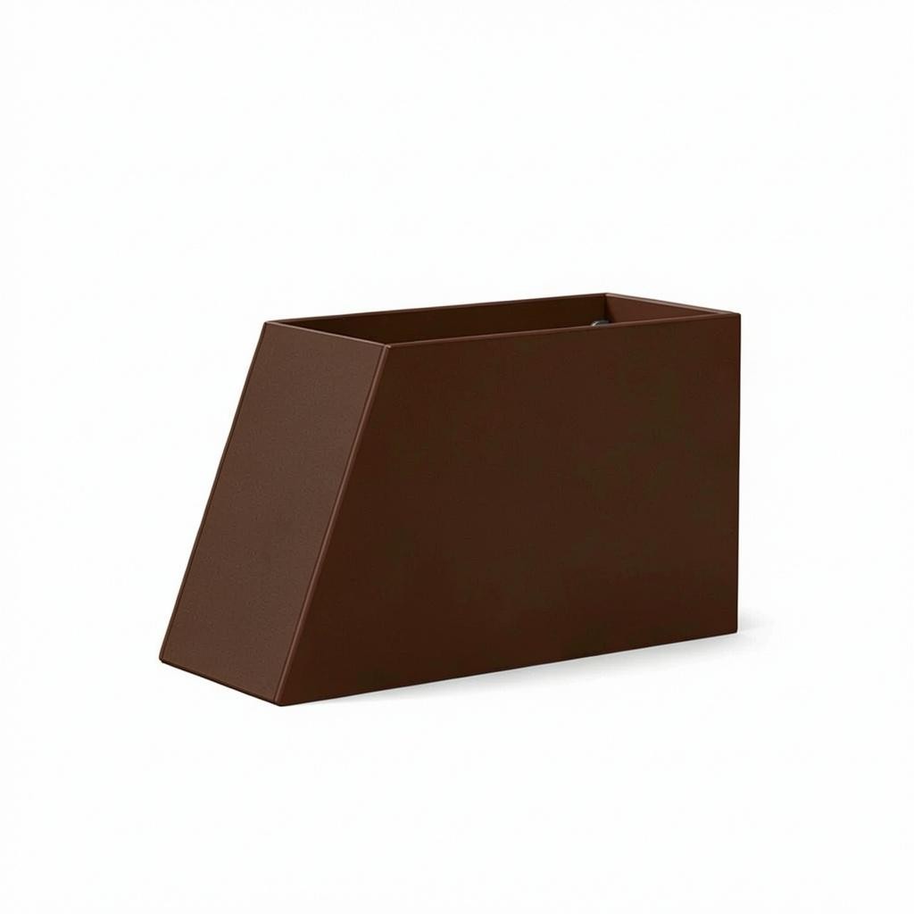 Modern Outdoor Slope Planter Box 18"H
