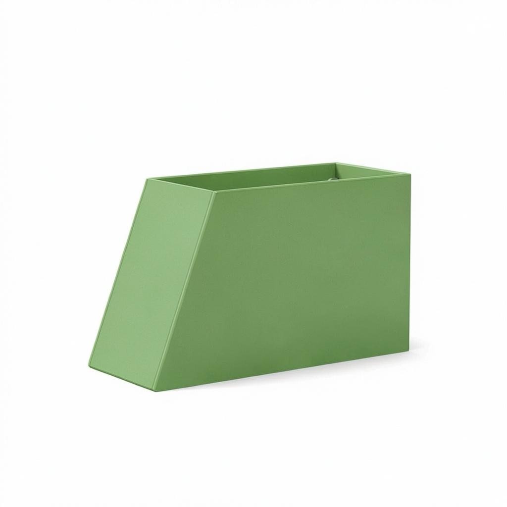 Modern Outdoor Slope Planter Box 18"H