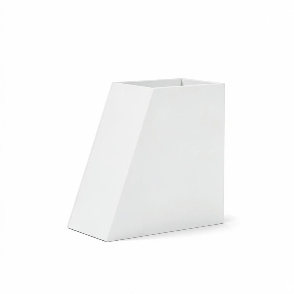 Modern Outdoor Slope Planter Box 24"H