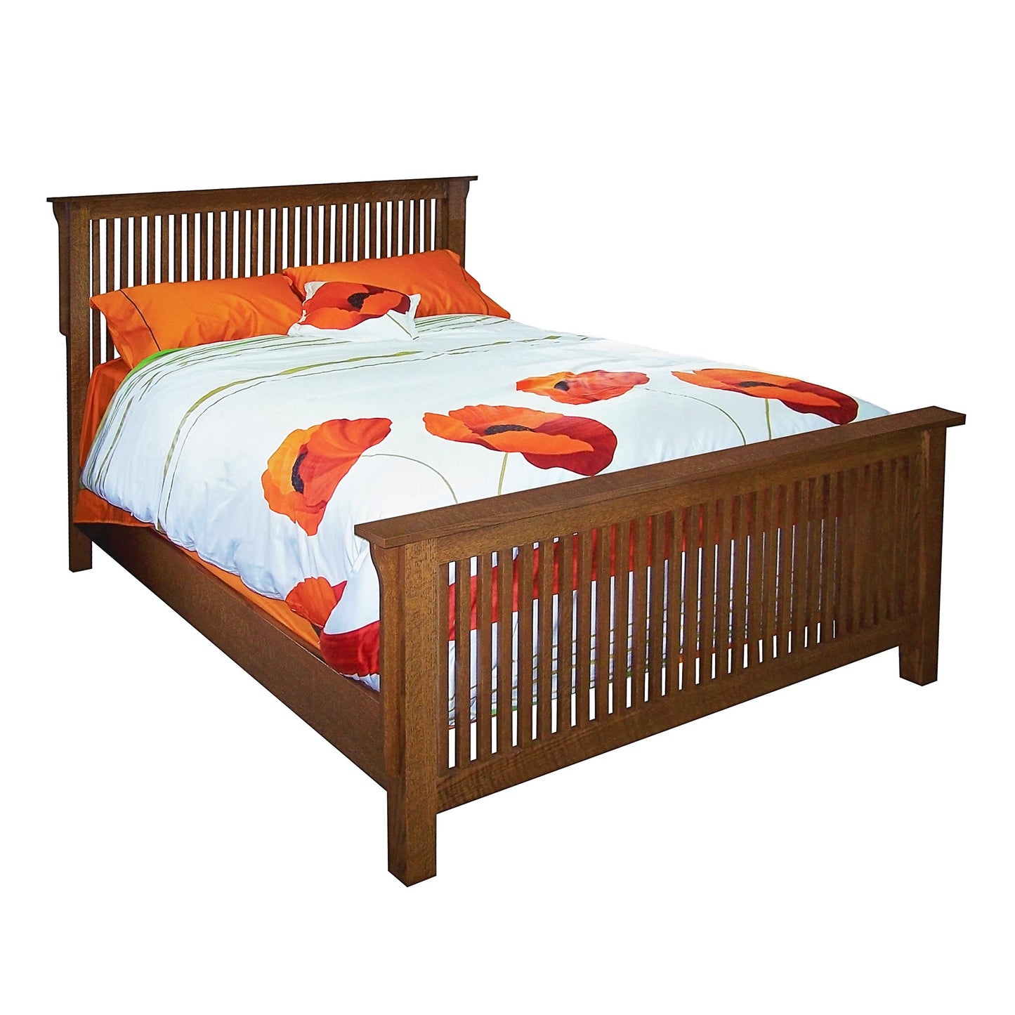 Mission Queen Spindle Bed